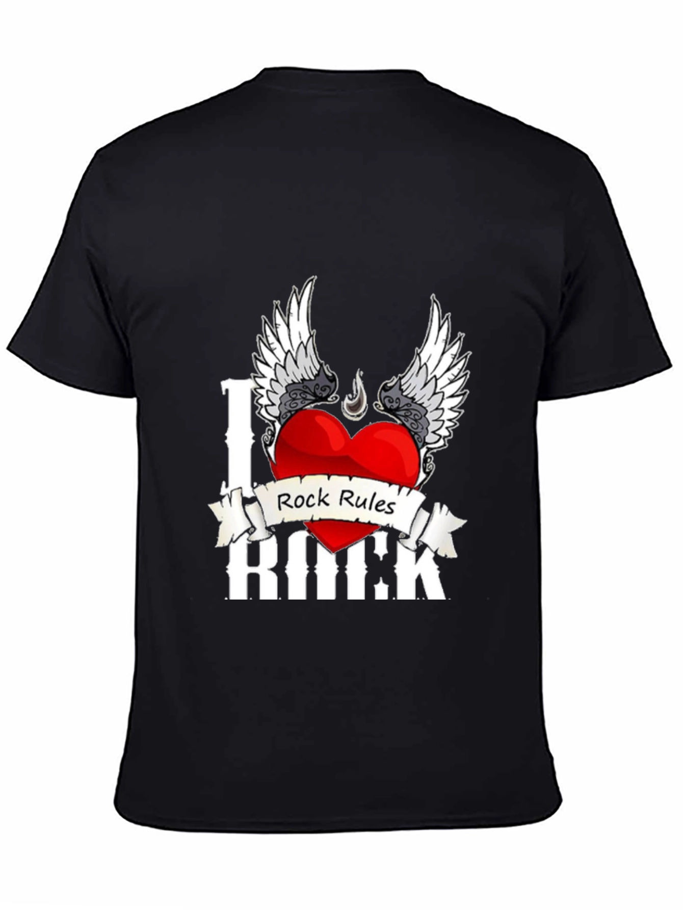 I Heart Rock Rules T-Shirt