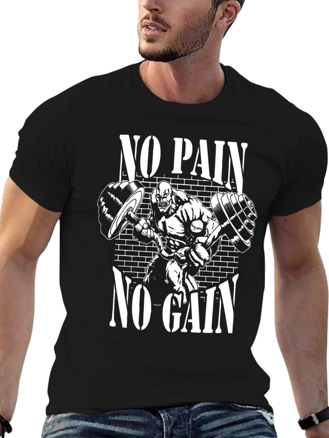 No Pain No Gain Workout T-Shirt