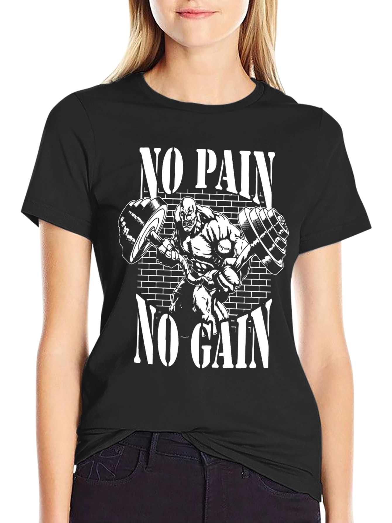 No Pain No Gain Workout T-Shirt