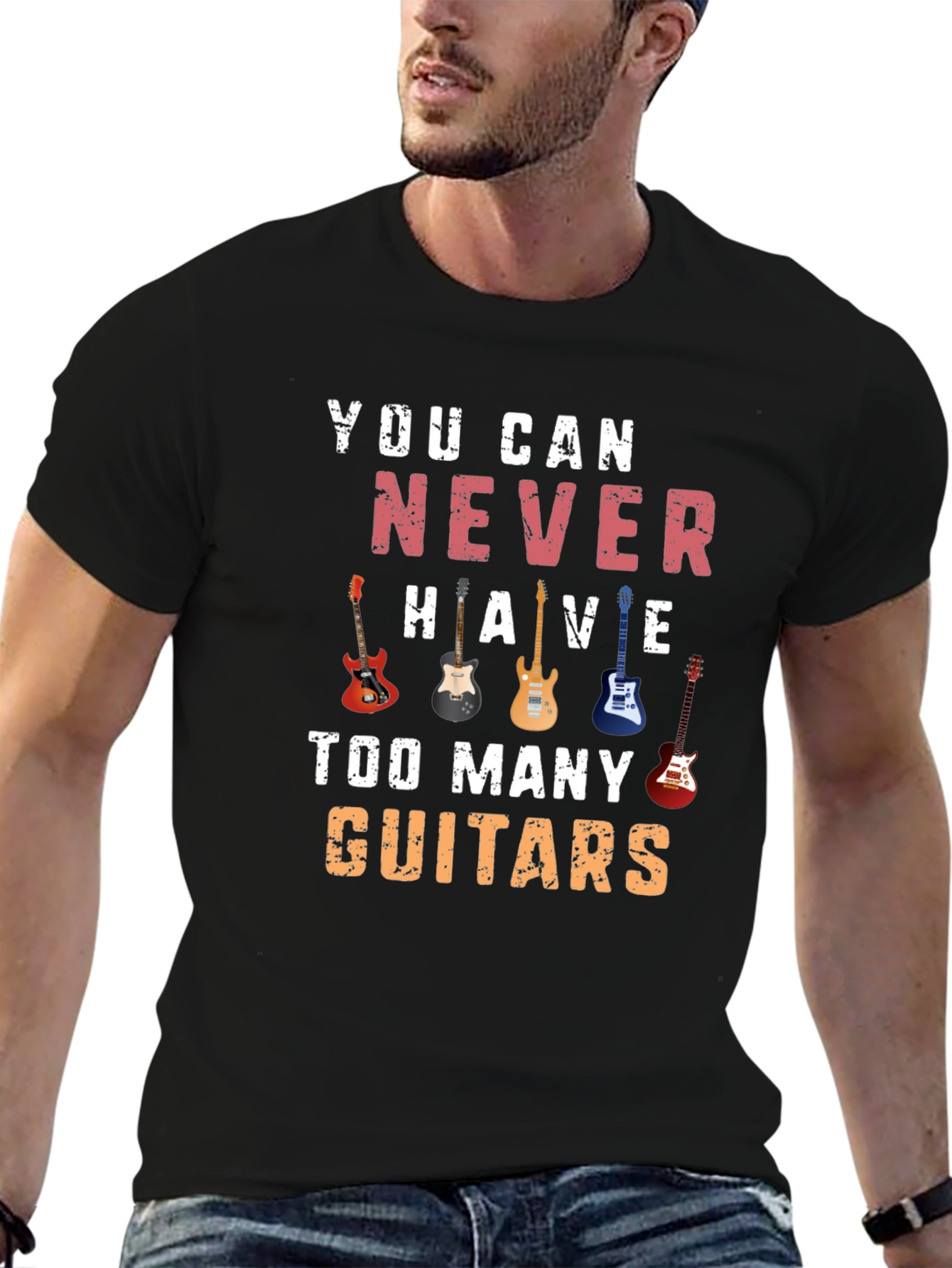 You Can Never Have Too Many Guitars T-Shirt