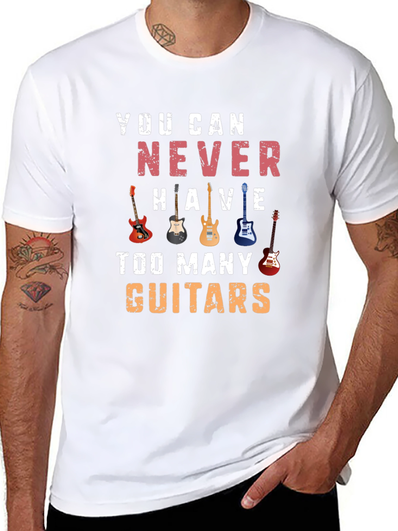 You Can Never Have Too Many Guitars T-Shirt