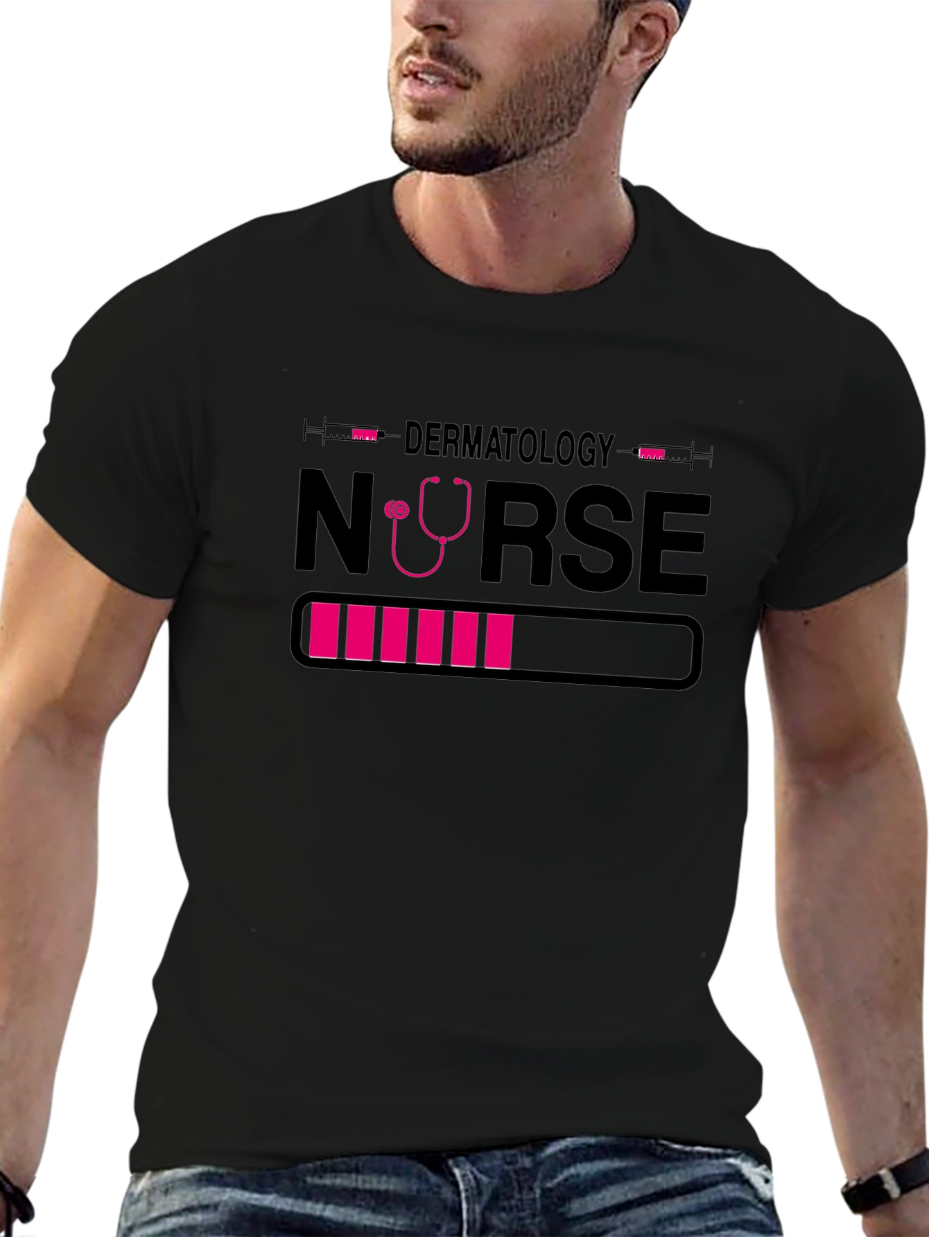 Dermatology Nurse Loading T-Shirt - Medical Apparel