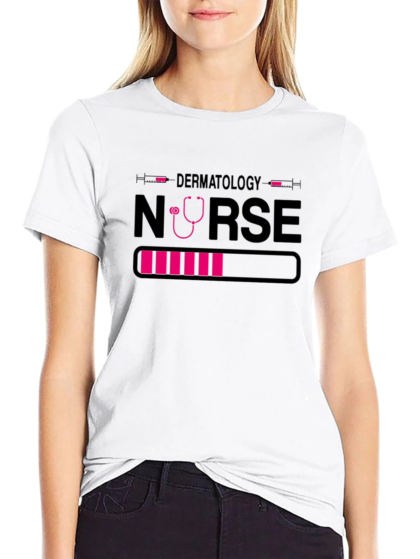 Dermatology Nurse Loading T-Shirt - Medical Apparel