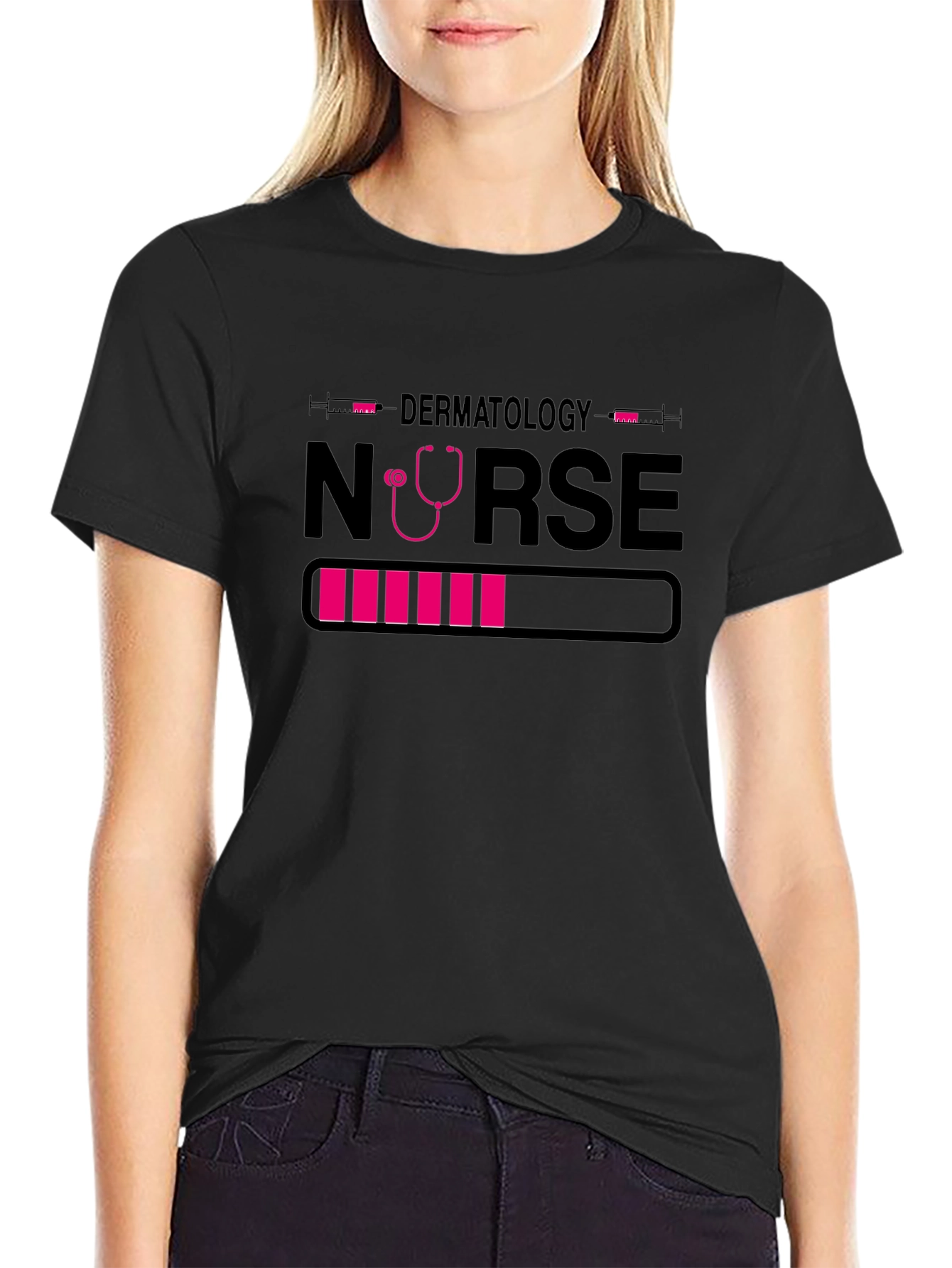 Dermatology Nurse Loading T-Shirt - Medical Apparel