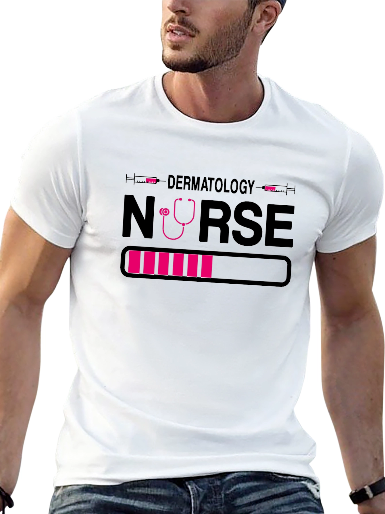 Dermatology Nurse Loading T-Shirt - Medical Apparel