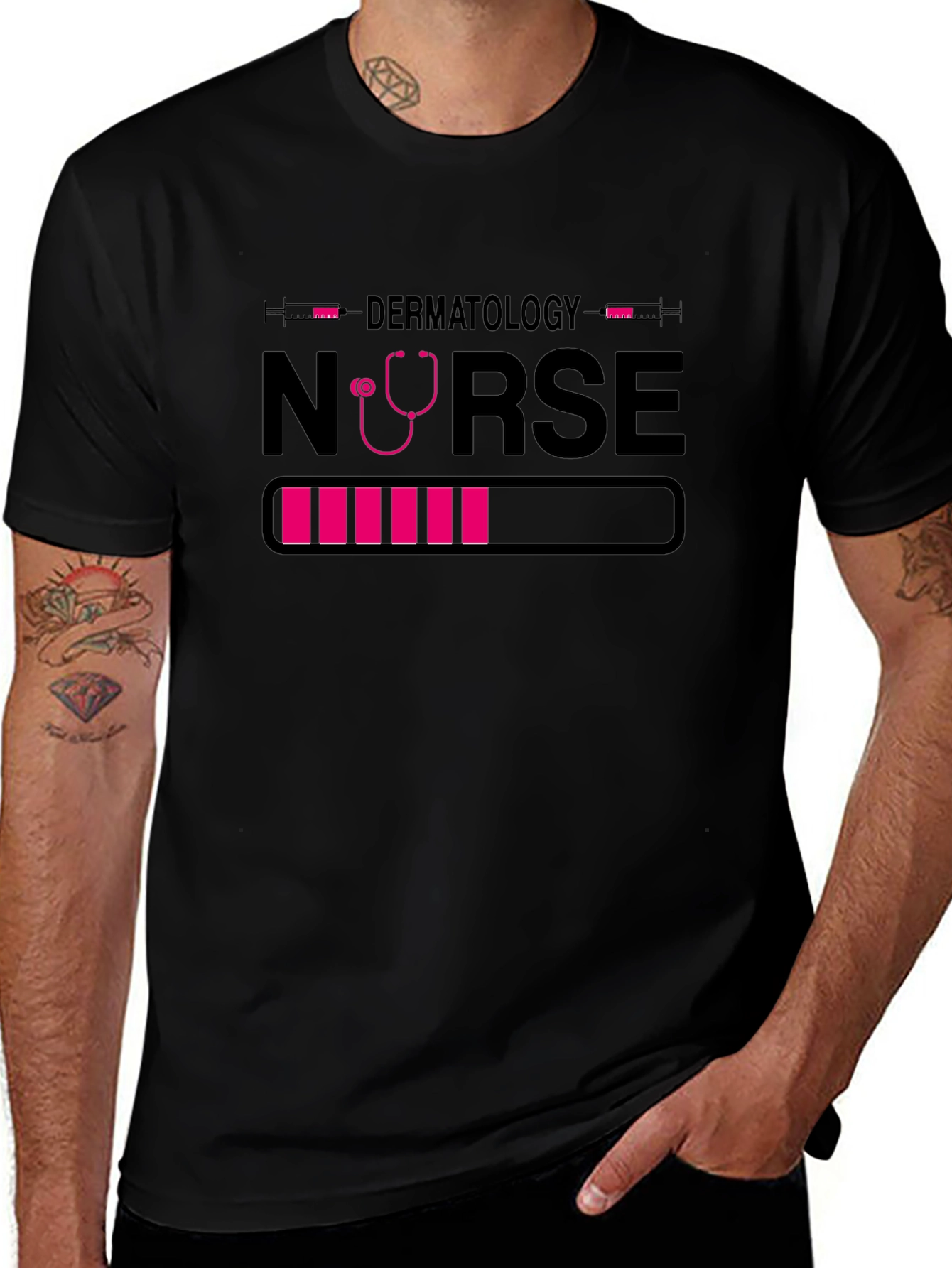Dermatology Nurse Loading T-Shirt - Medical Apparel