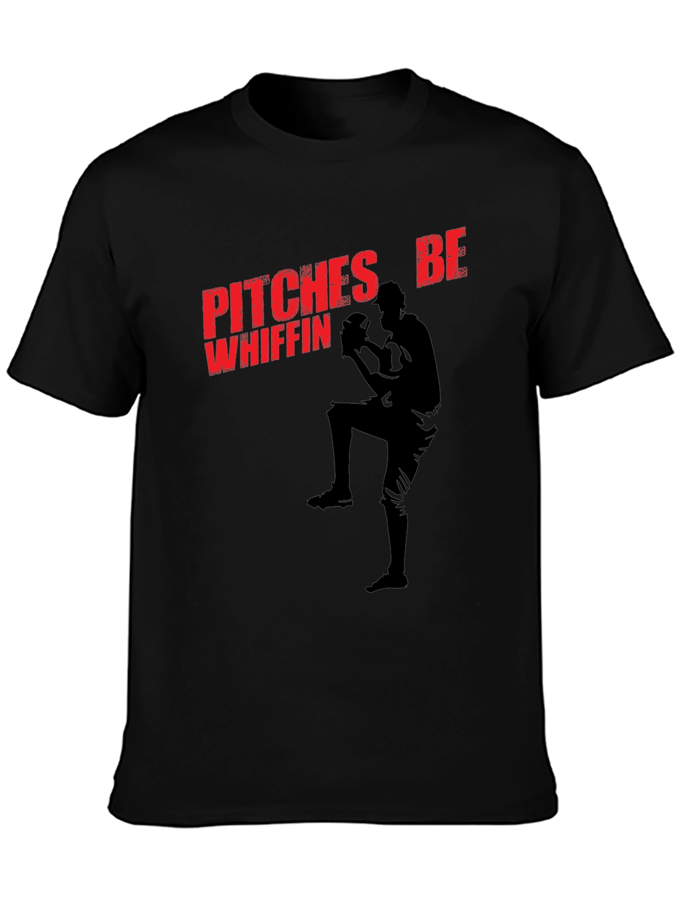 Pitches Be Whiffin Baseball T-Shirt