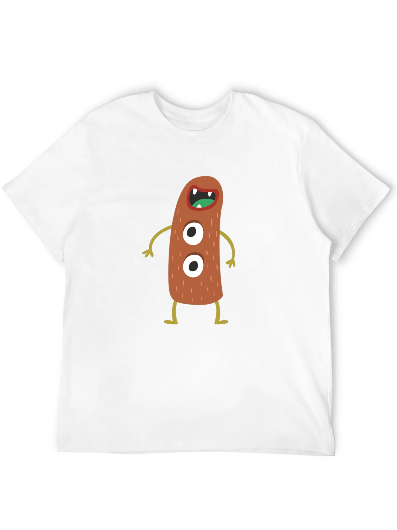 Monster Graphic Black T-Shirt