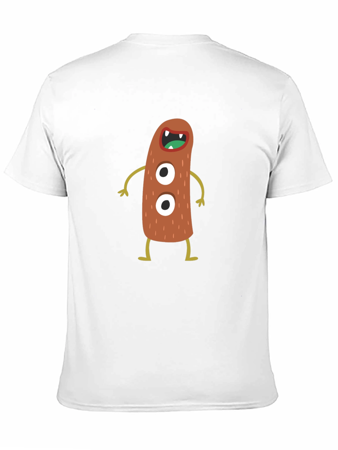 Monster Graphic Black T-Shirt