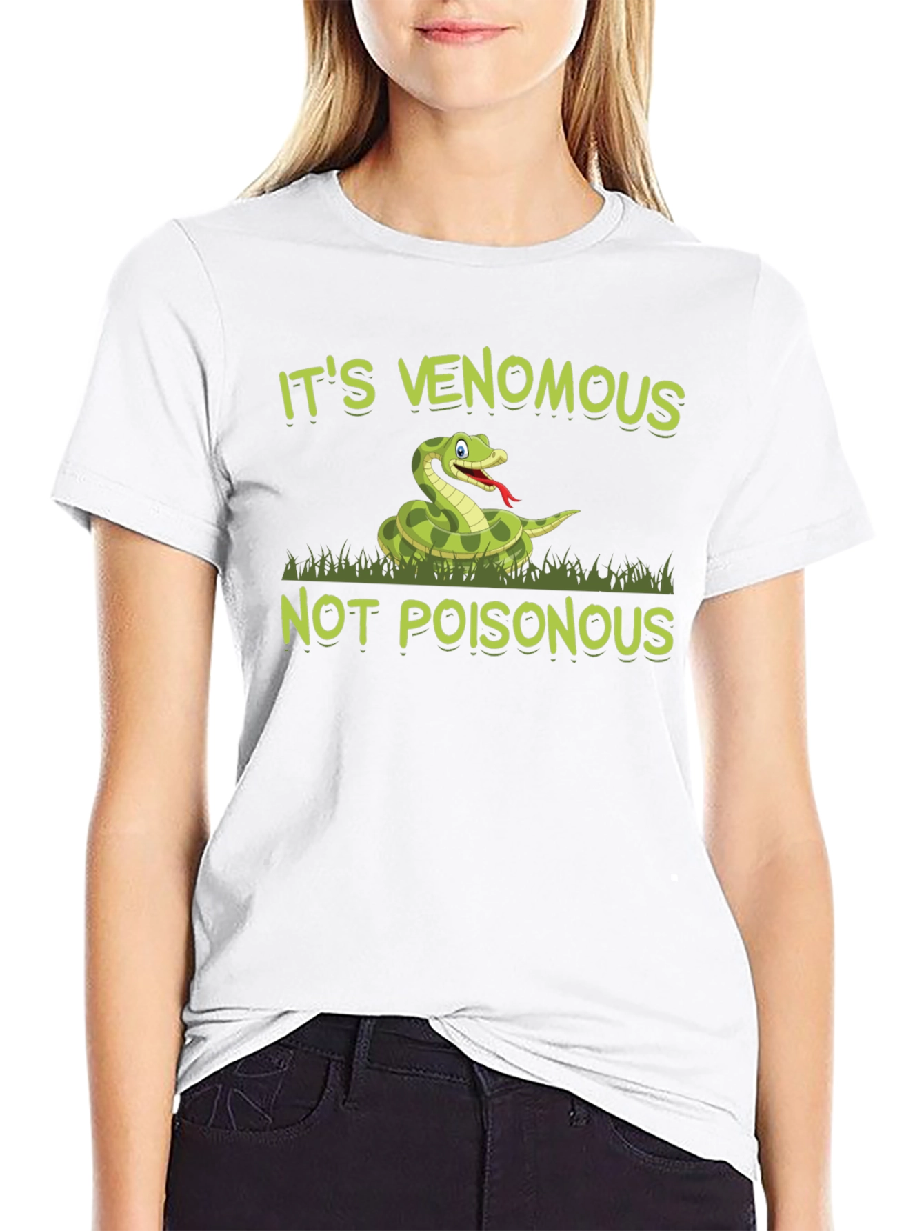 Venomous Snake T-Shirt - Funny Reptile Graphic Tee