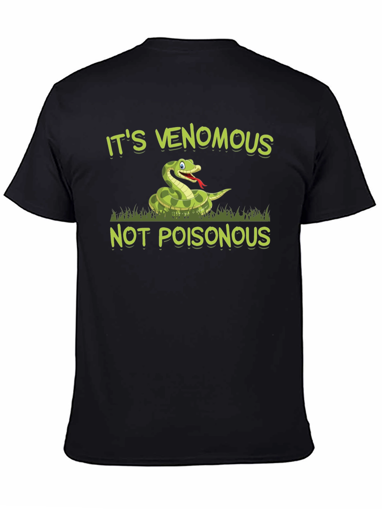Venomous Snake T-Shirt - Funny Reptile Graphic Tee