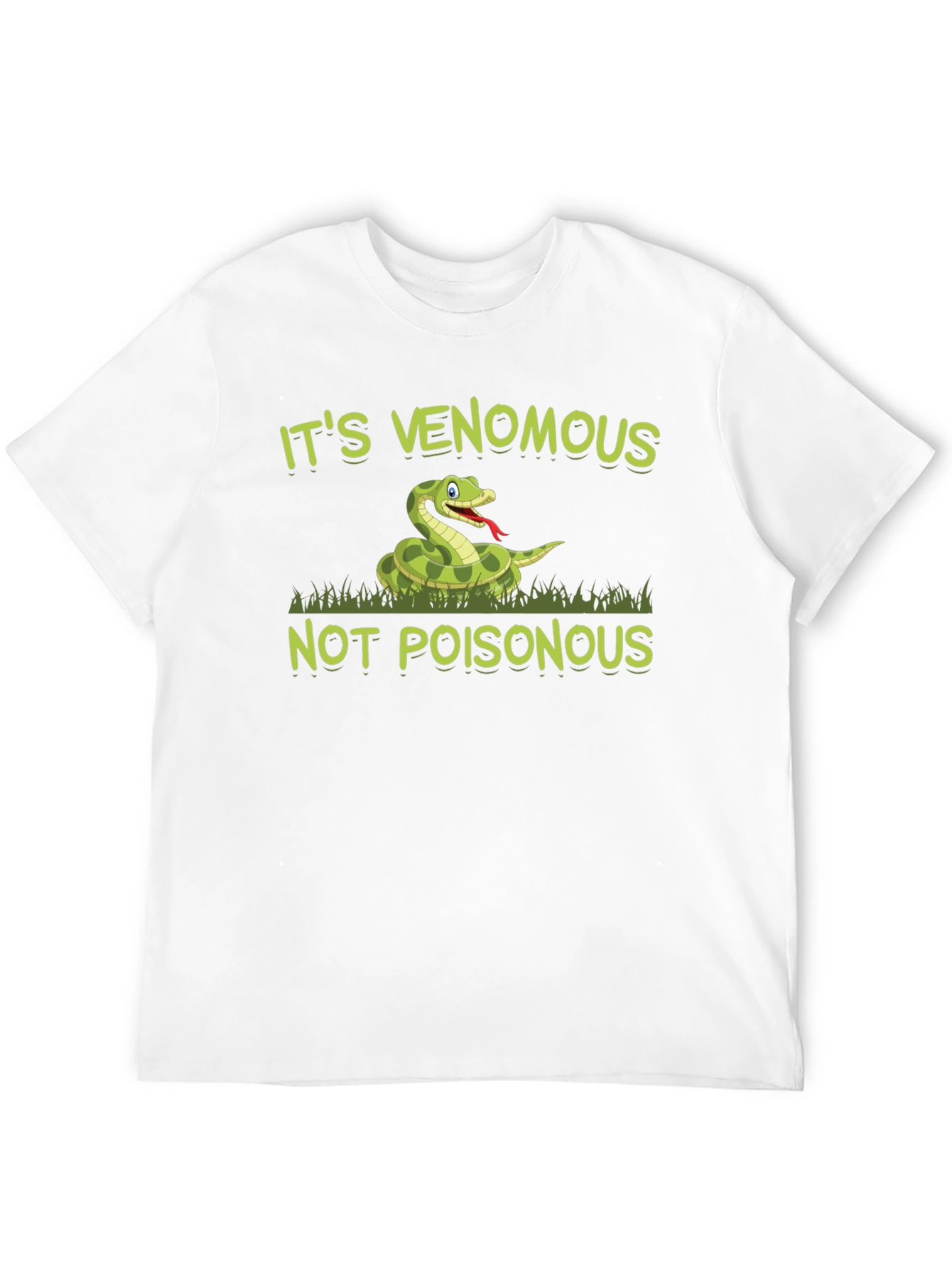 Venomous Snake T-Shirt - Funny Reptile Graphic Tee