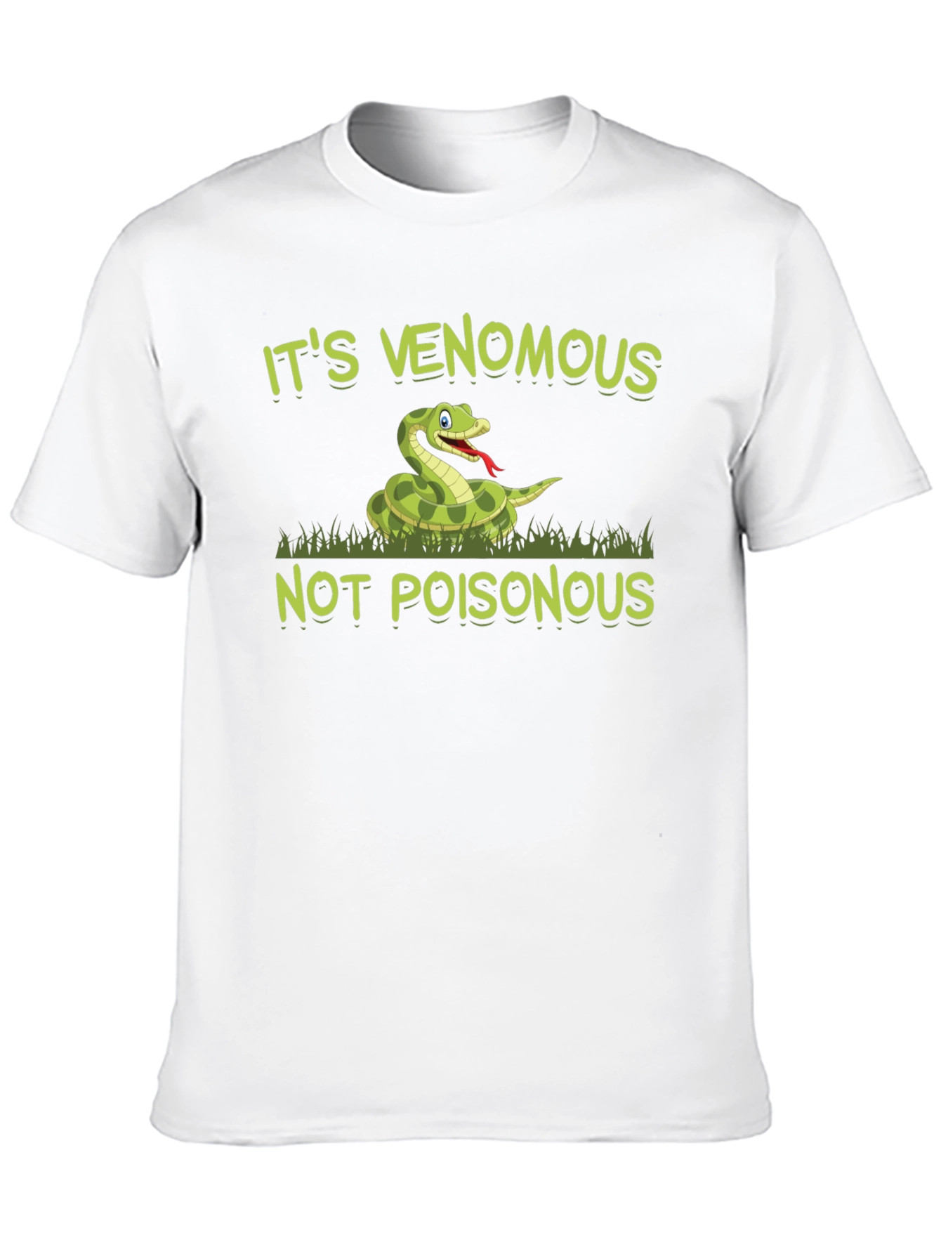 Venomous Snake T-Shirt - Funny Reptile Graphic Tee