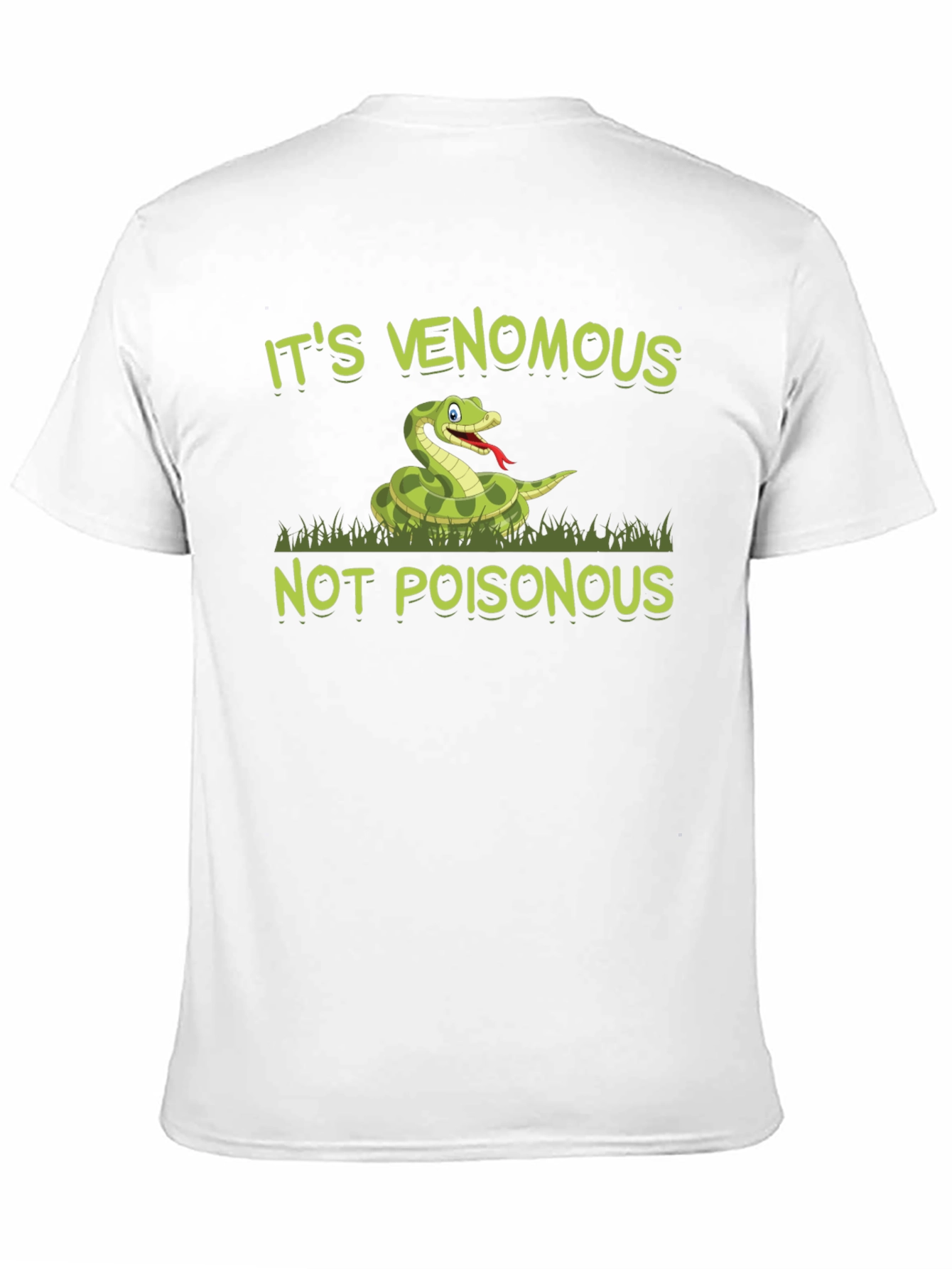 Venomous Snake T-Shirt - Funny Reptile Graphic Tee