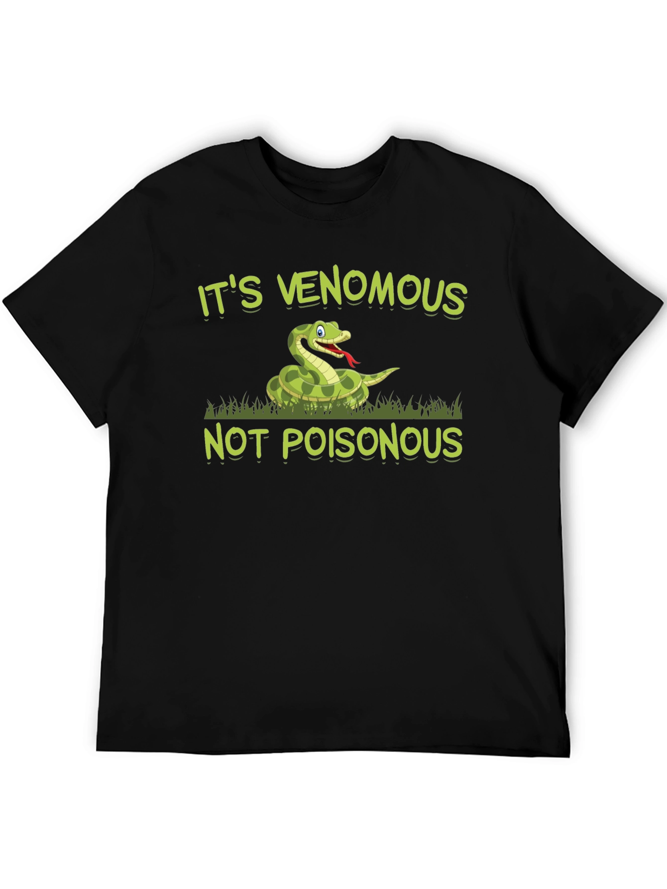 Venomous Snake T-Shirt - Funny Reptile Graphic Tee