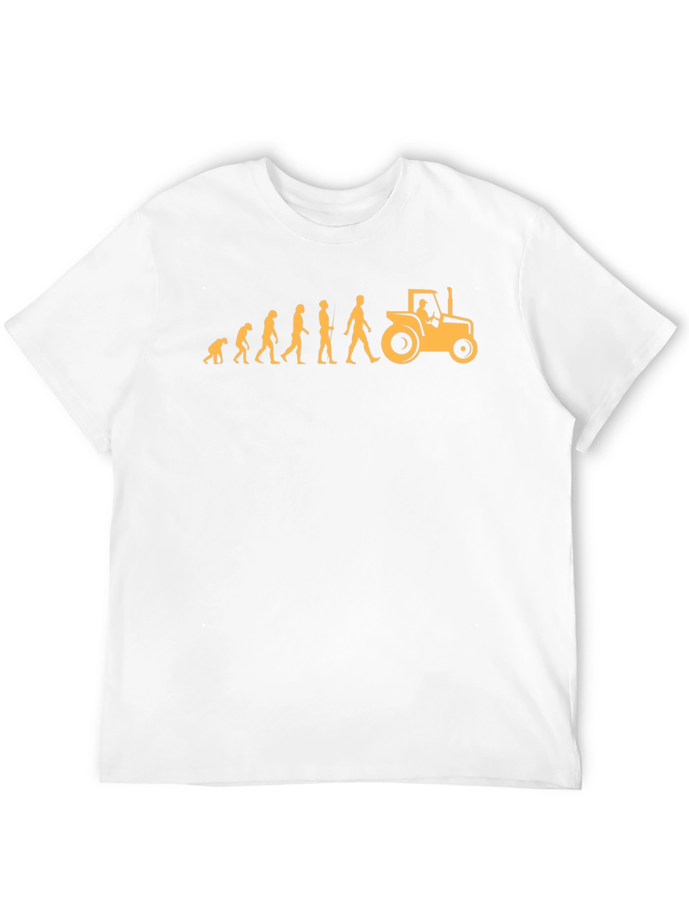 Evolution Farmer T-Shirt Funny Farming Tee