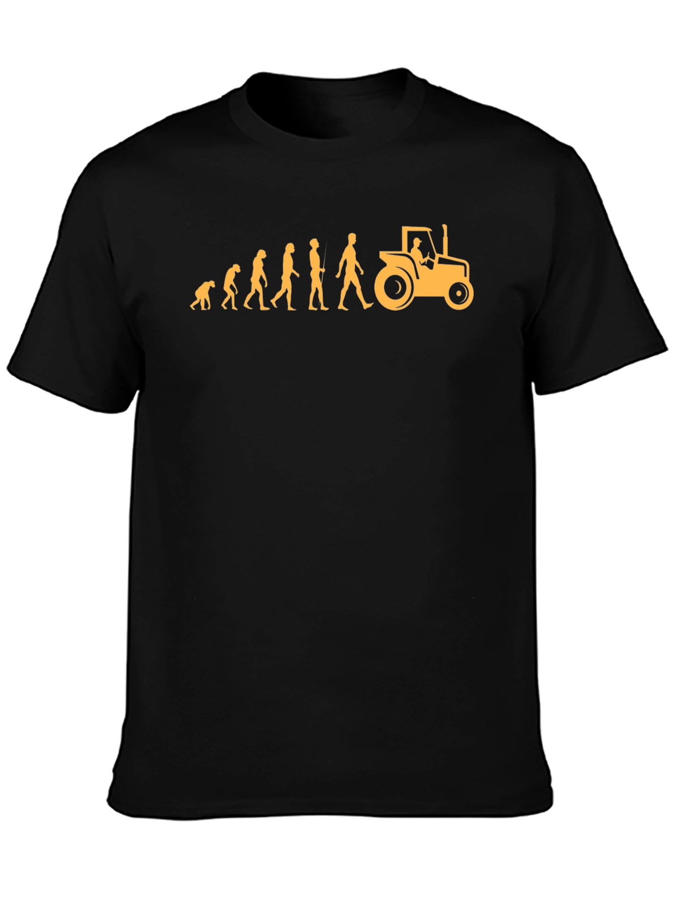 Evolution Farmer T-Shirt Funny Farming Tee