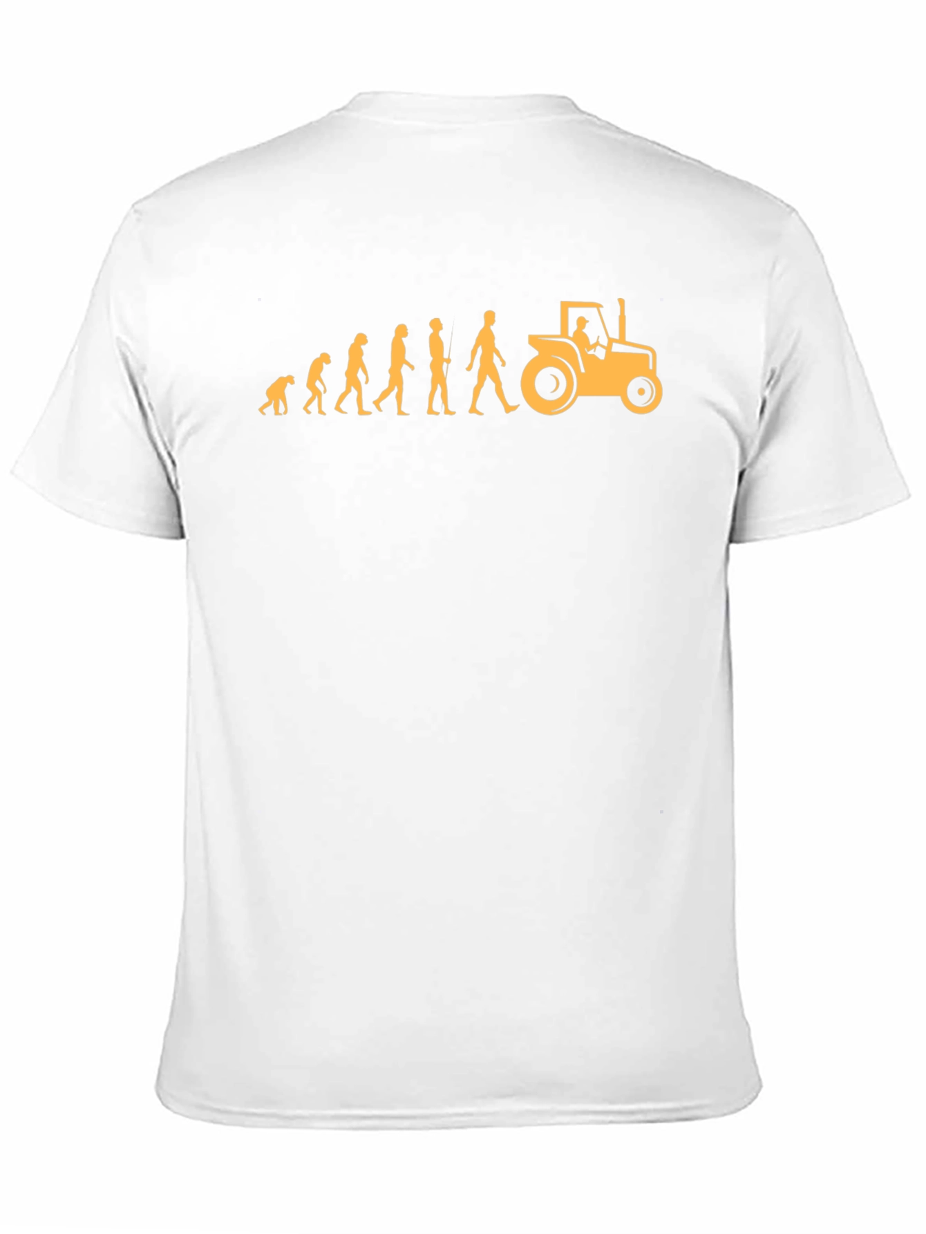 Evolution Farmer T-Shirt Funny Farming Tee