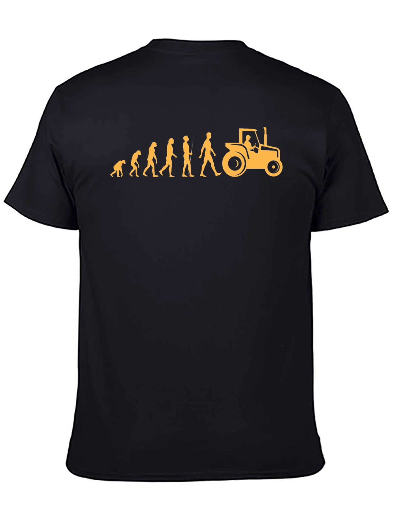 Evolution Farmer T-Shirt Funny Farming Tee