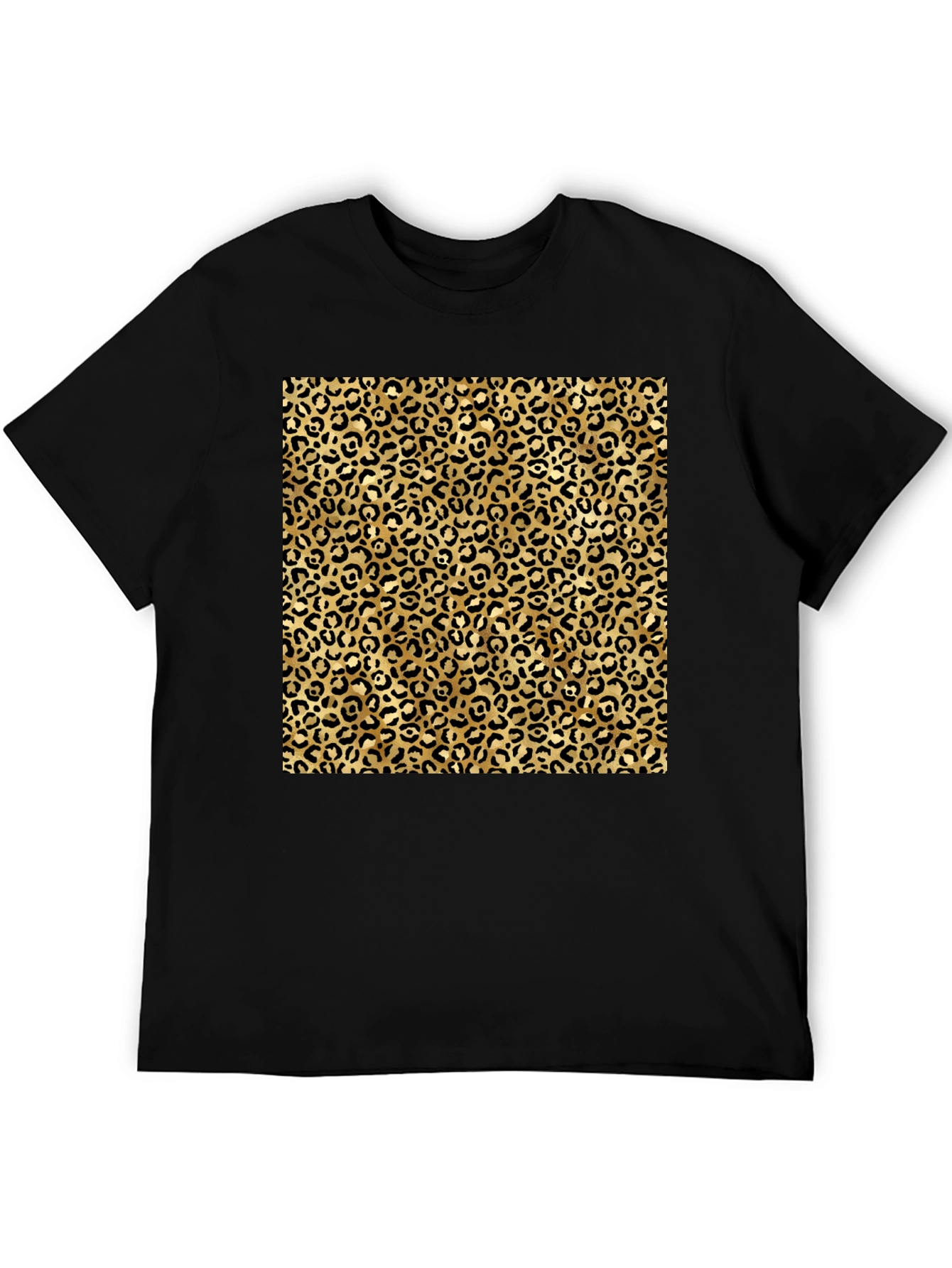 Leopard Print Graphic Tee - Classic Style