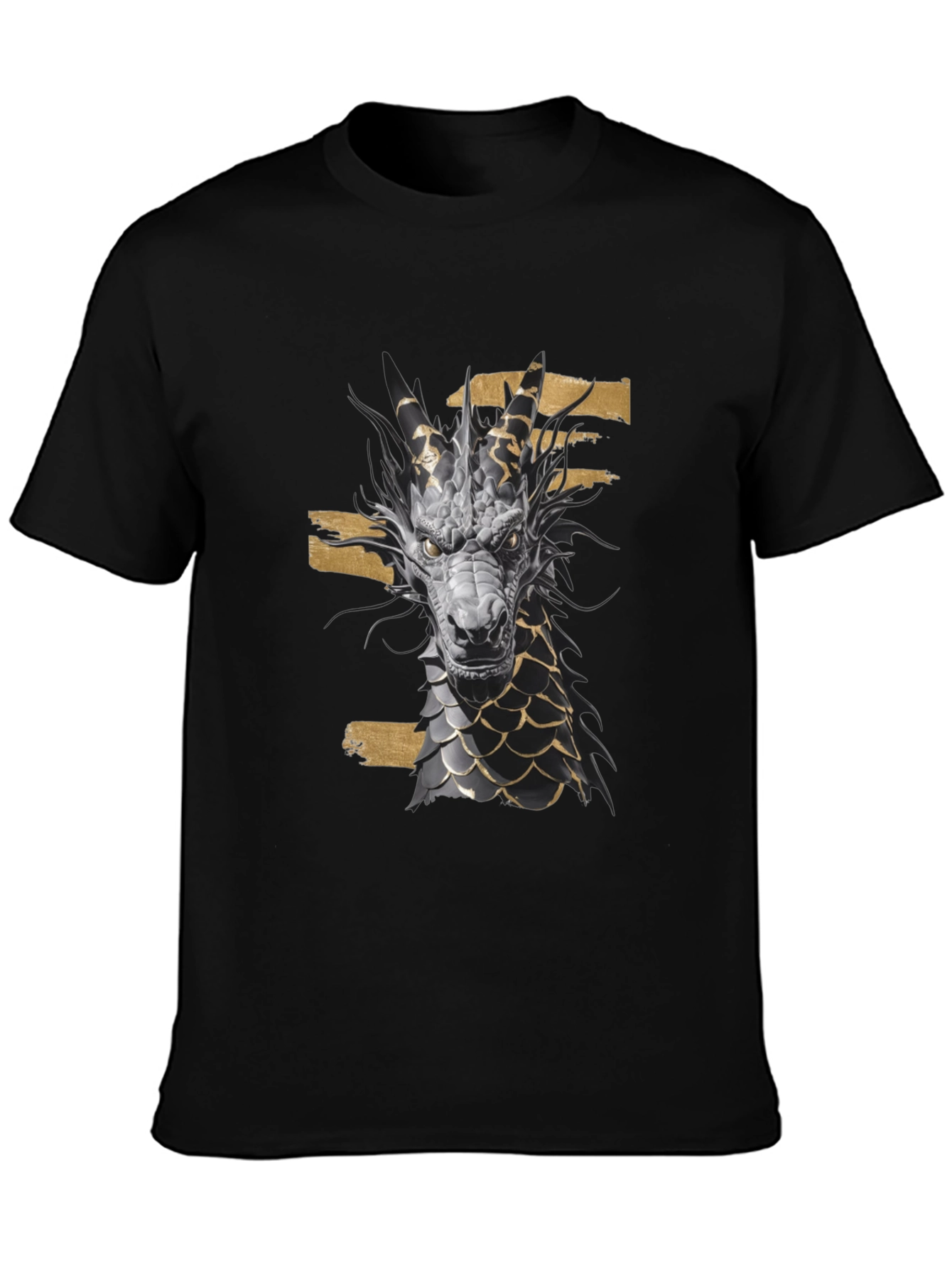 Dragon Graphic Black Tee