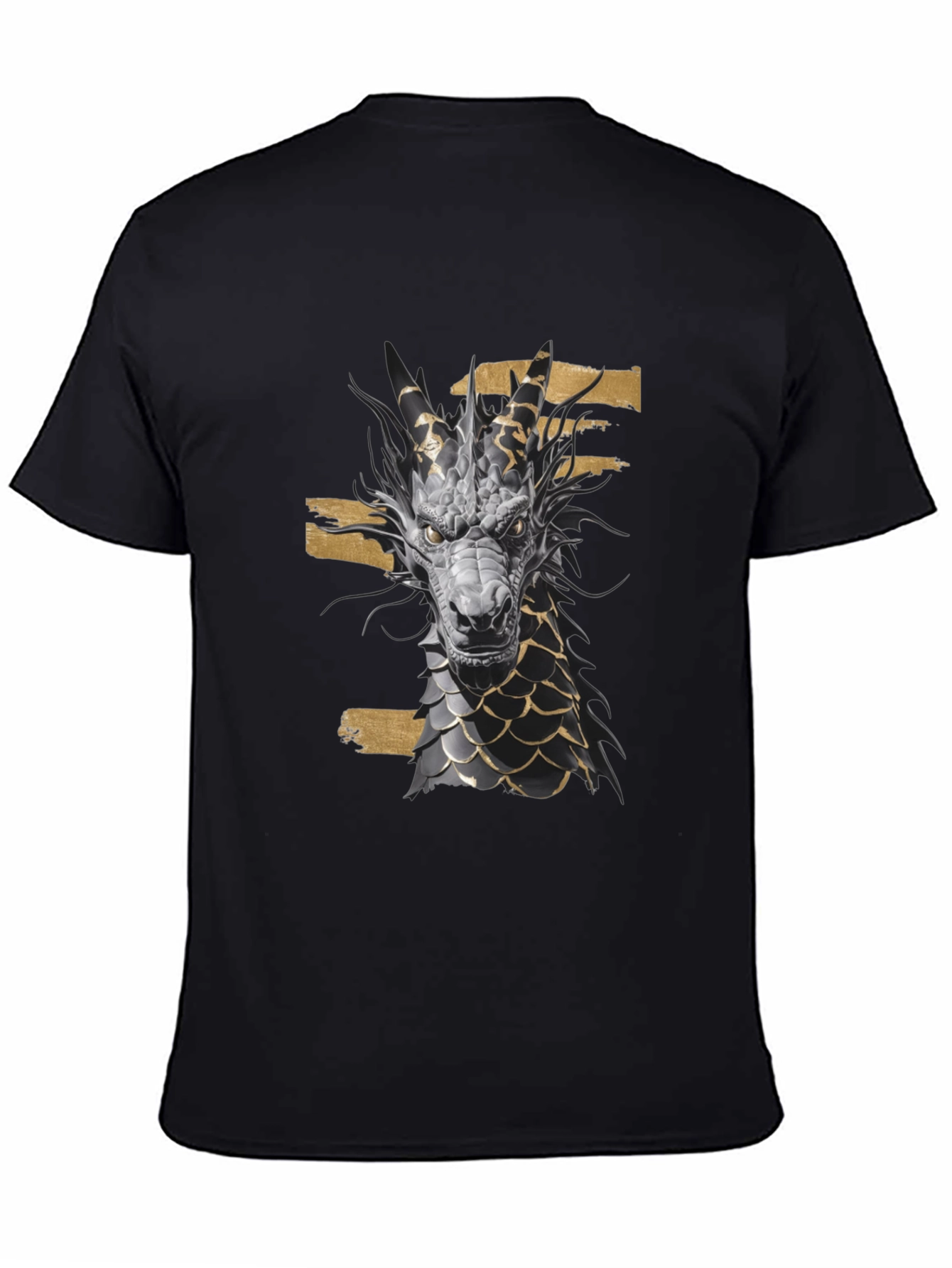 Dragon Graphic Black Tee