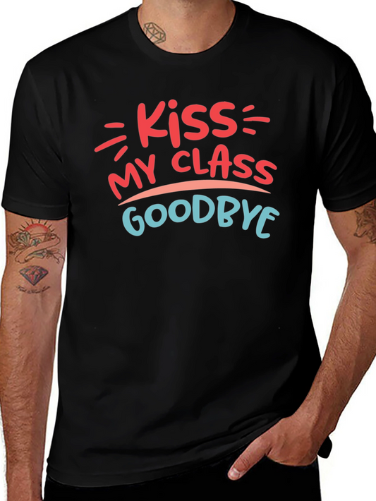 Kiss My Class Goodbye T-Shirt Graduation Tee