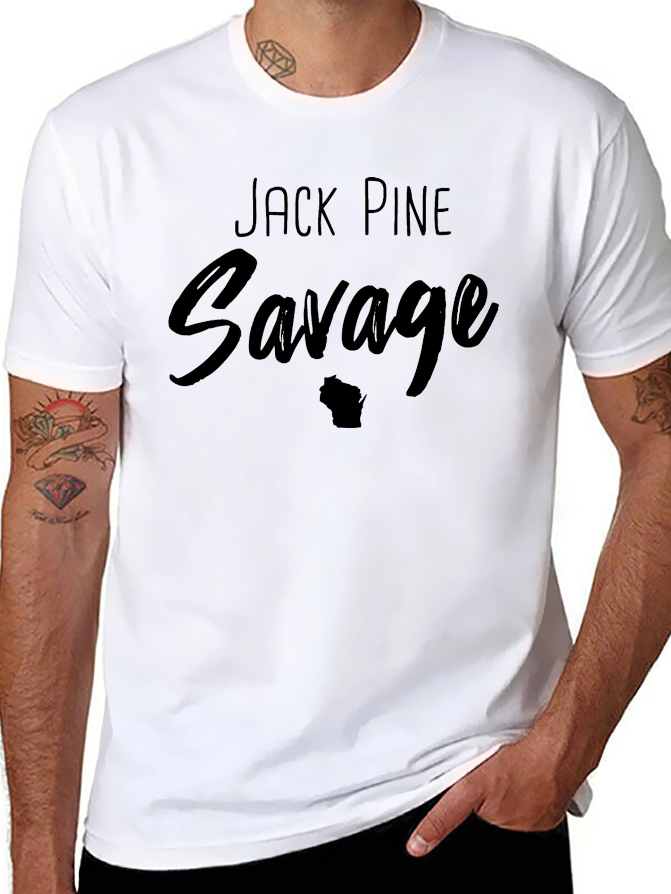 Jack Pine Savage Black T-Shirt