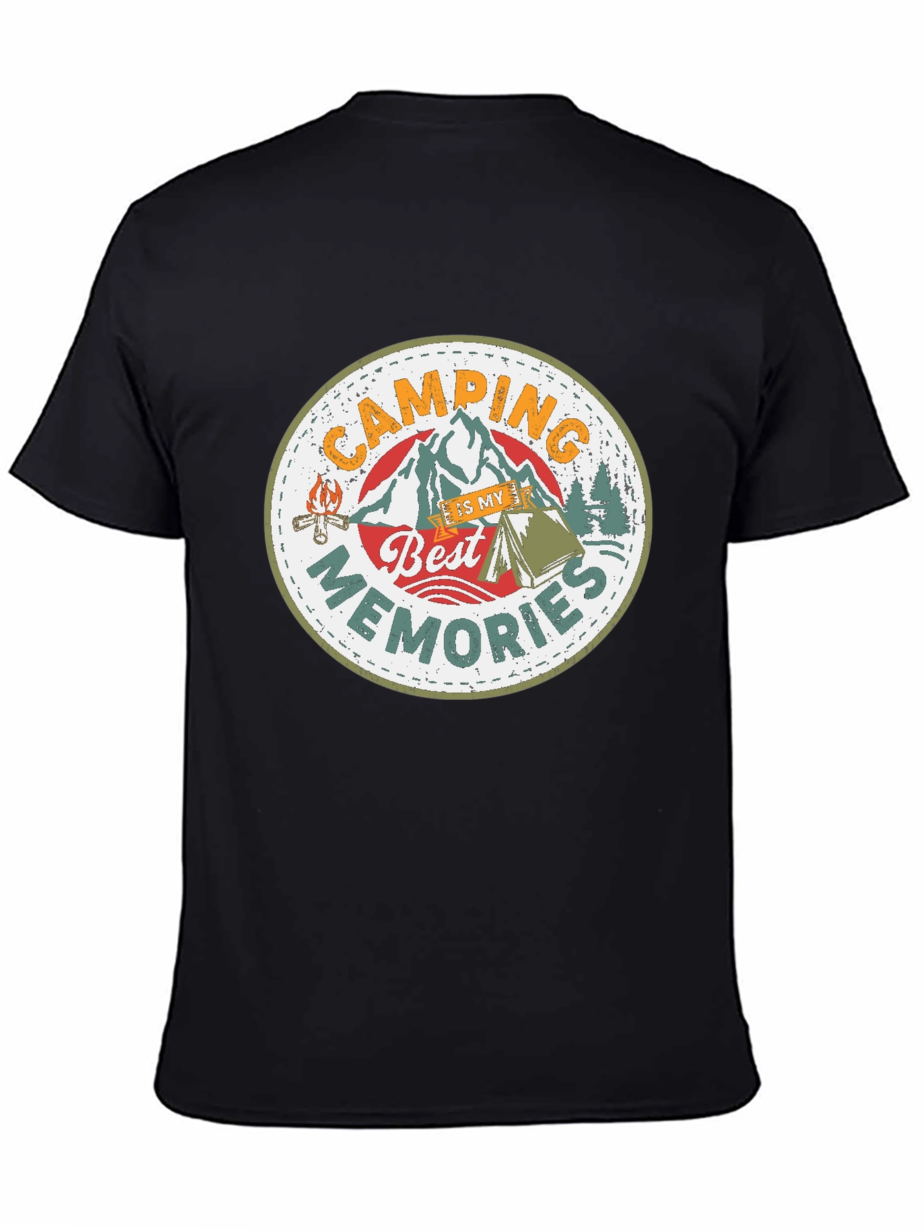 Camping Is My Best Memories Graphic Tee