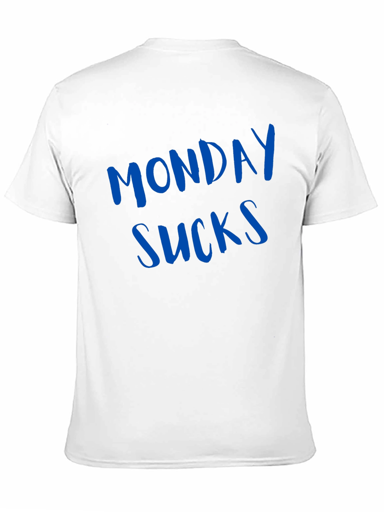 Monday Sucks Mens Black T-Shirt - Casual Wear