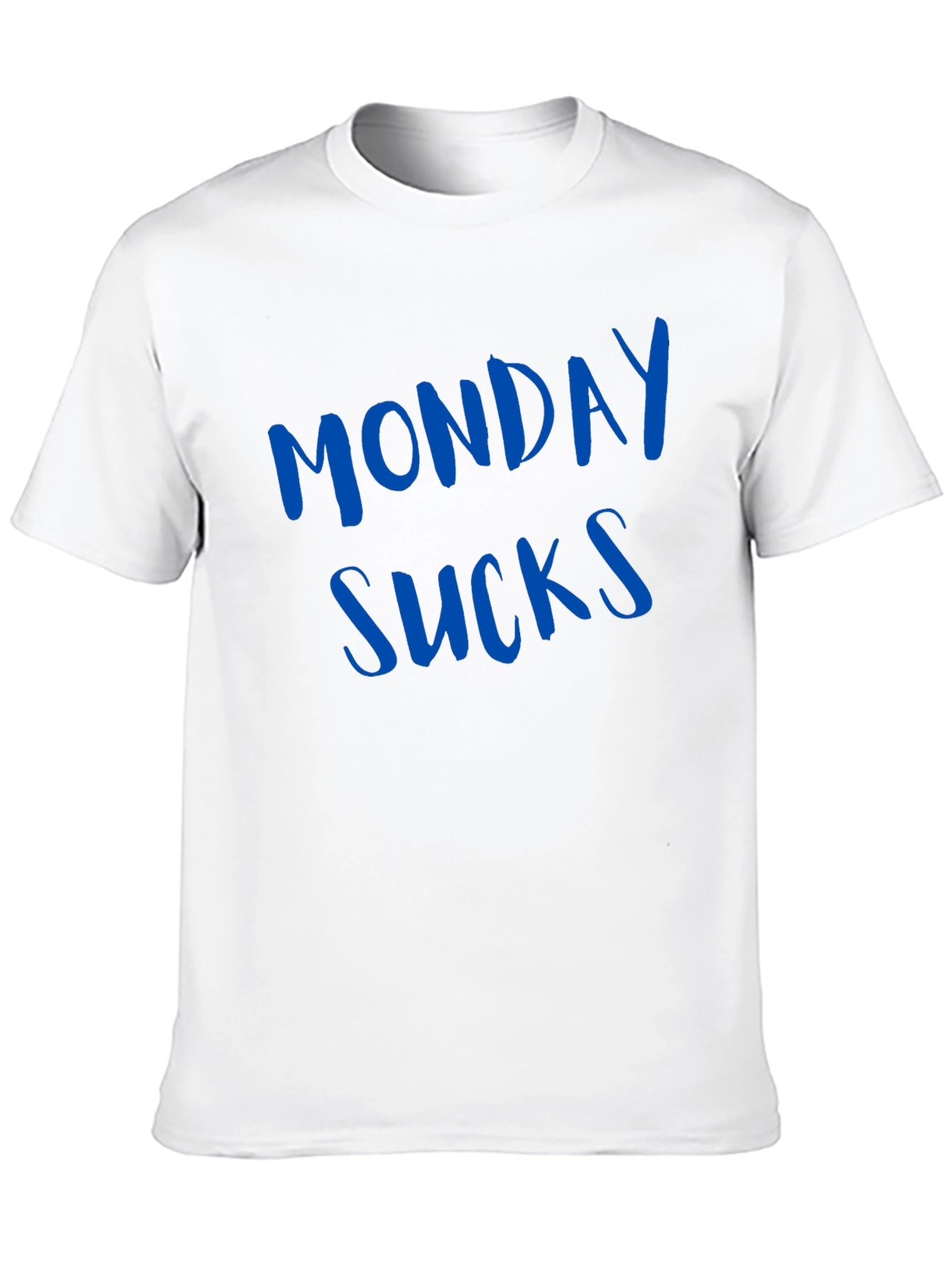 Monday Sucks Mens Black T-Shirt - Casual Wear