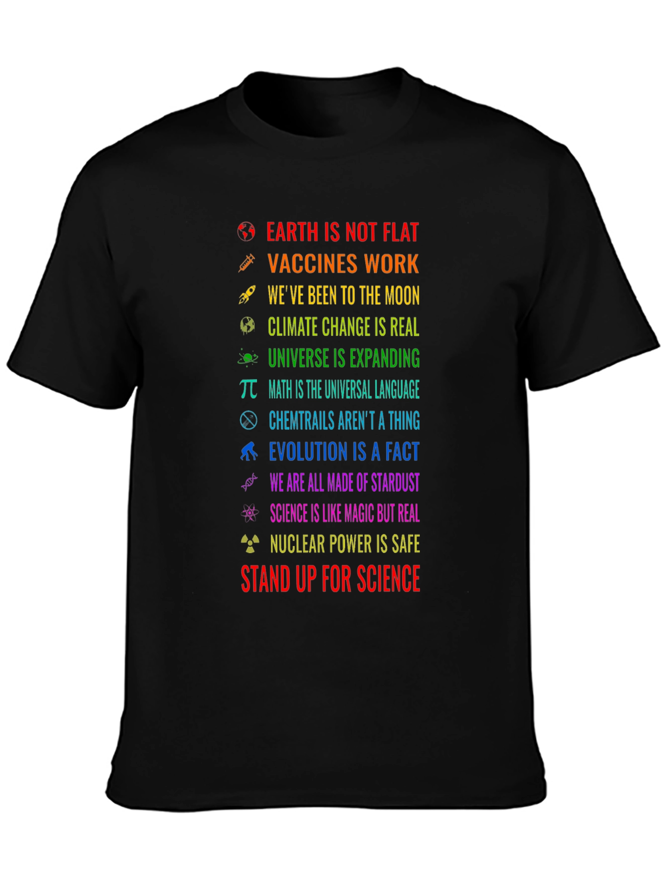 Science Facts Graphic Tee