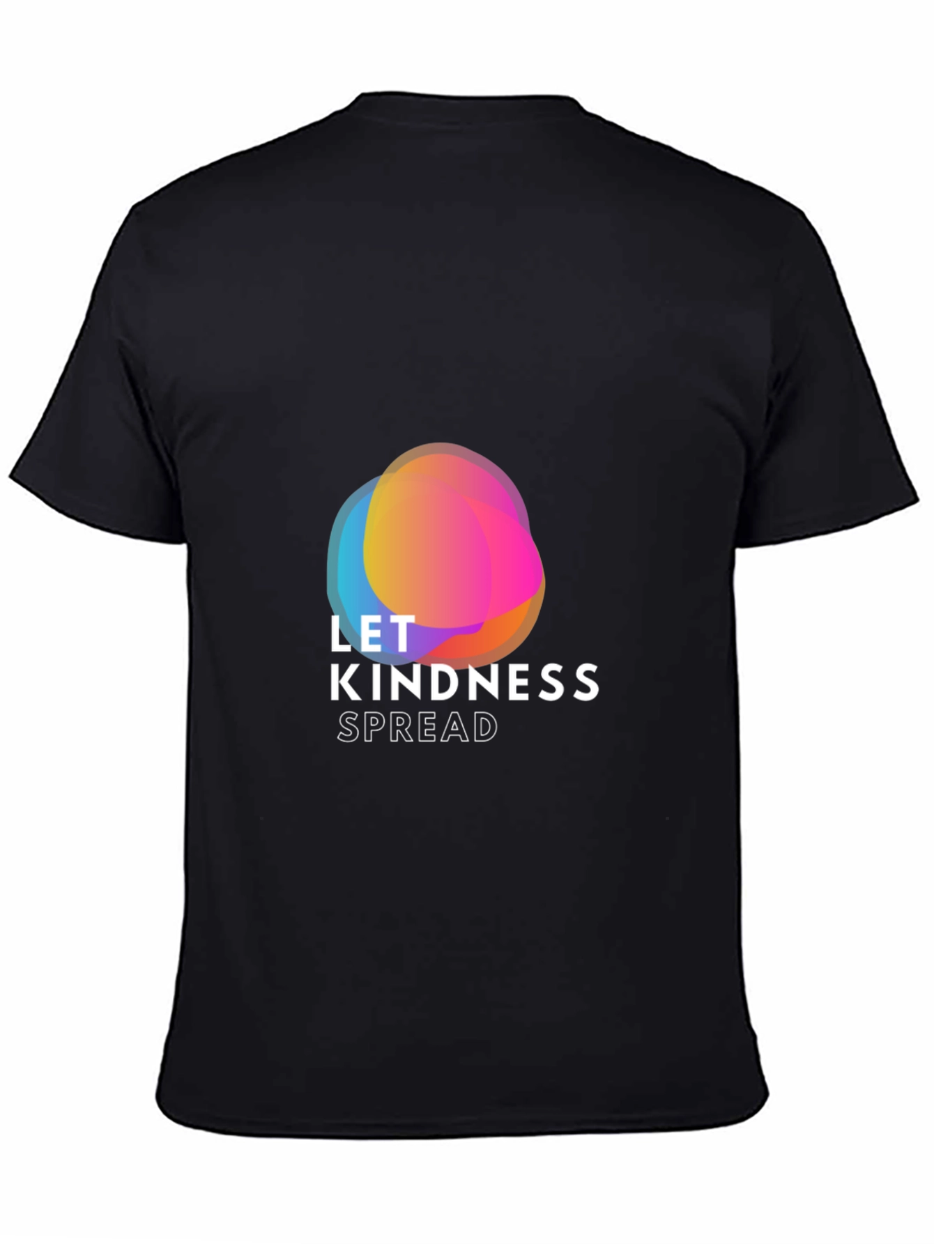Kindness Spread Black Tee - Stylish & Comfy