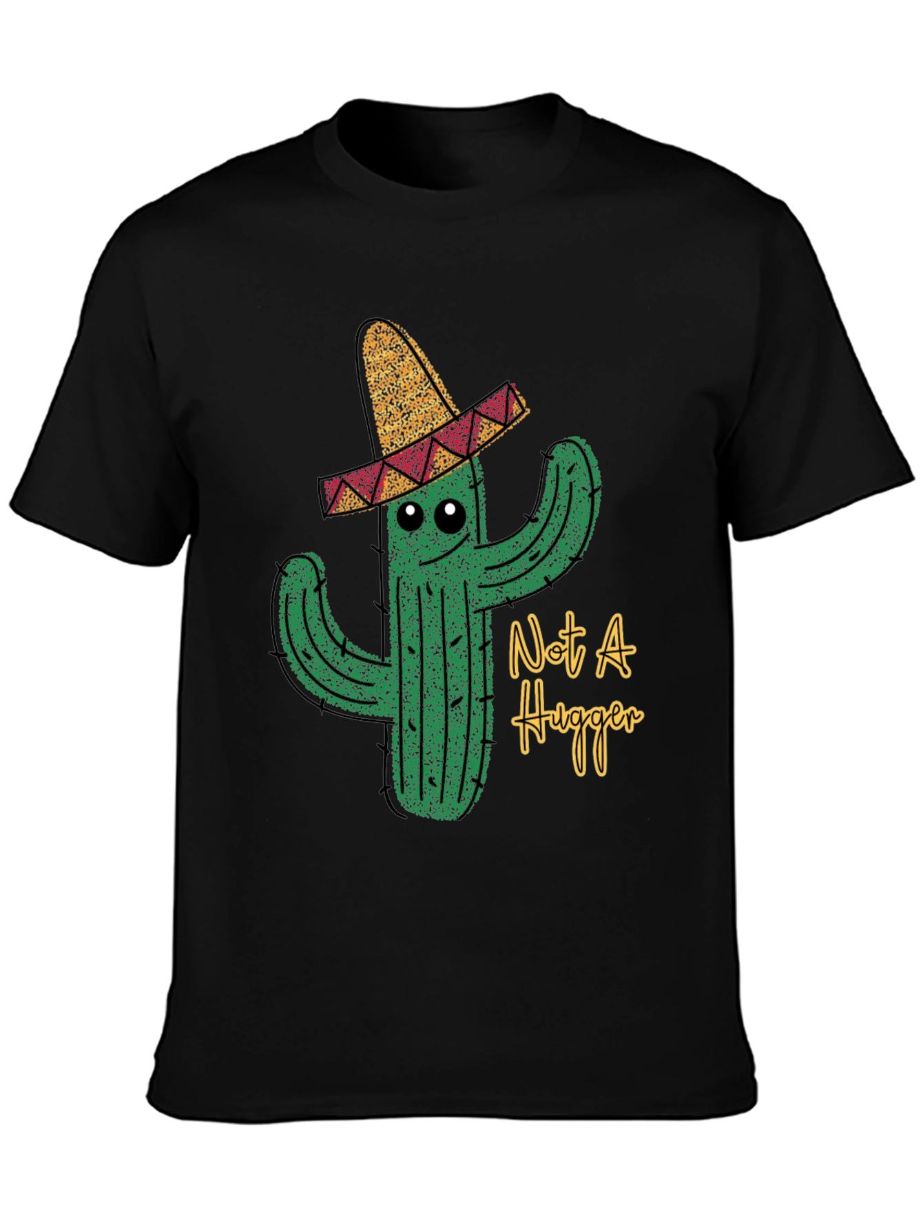 Not A Hugger Cactus T-Shirt