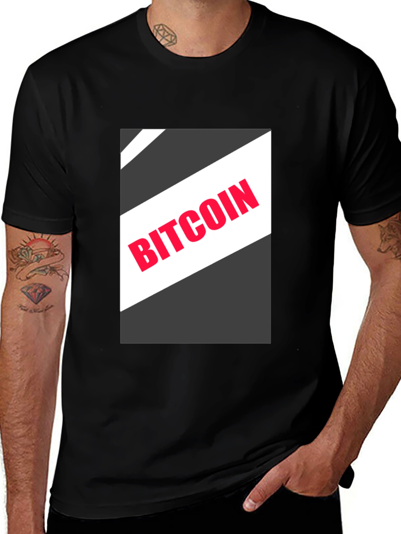 Bitcoin Graphic T-Shirt - Crypto Currency Tee