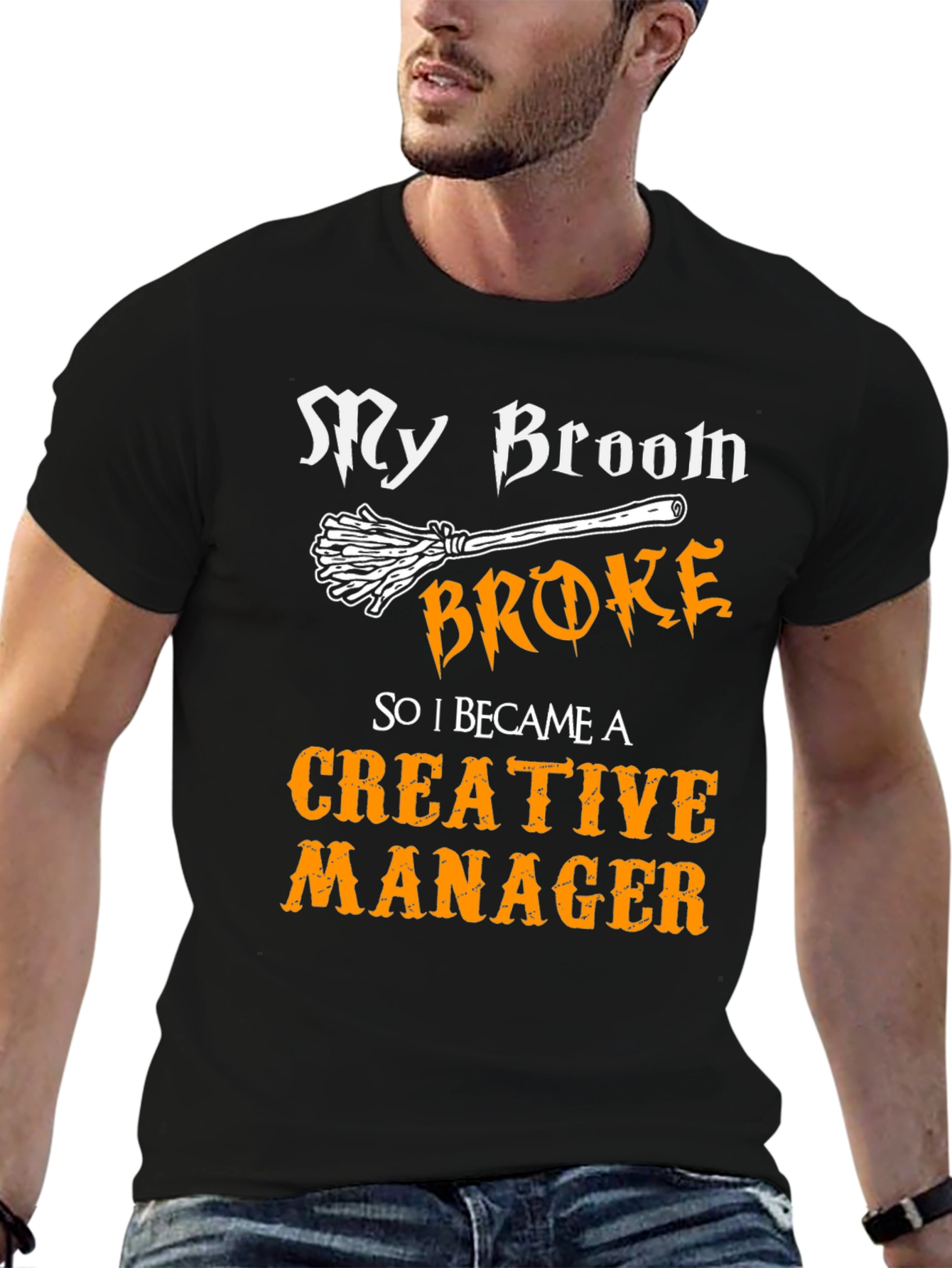 Creative Manager T-Shirt - Funny Halloween Design