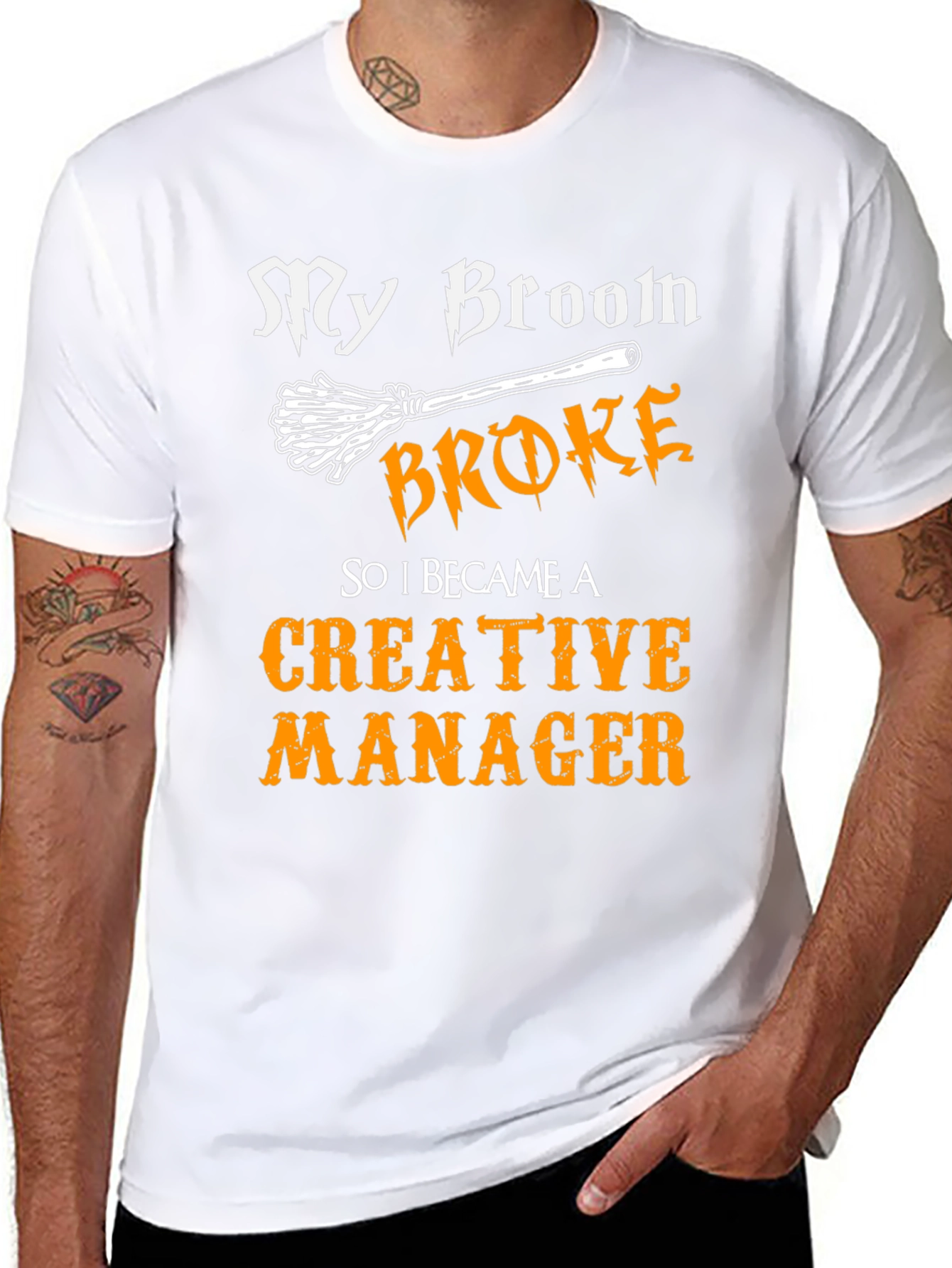 Creative Manager T-Shirt - Funny Halloween Design
