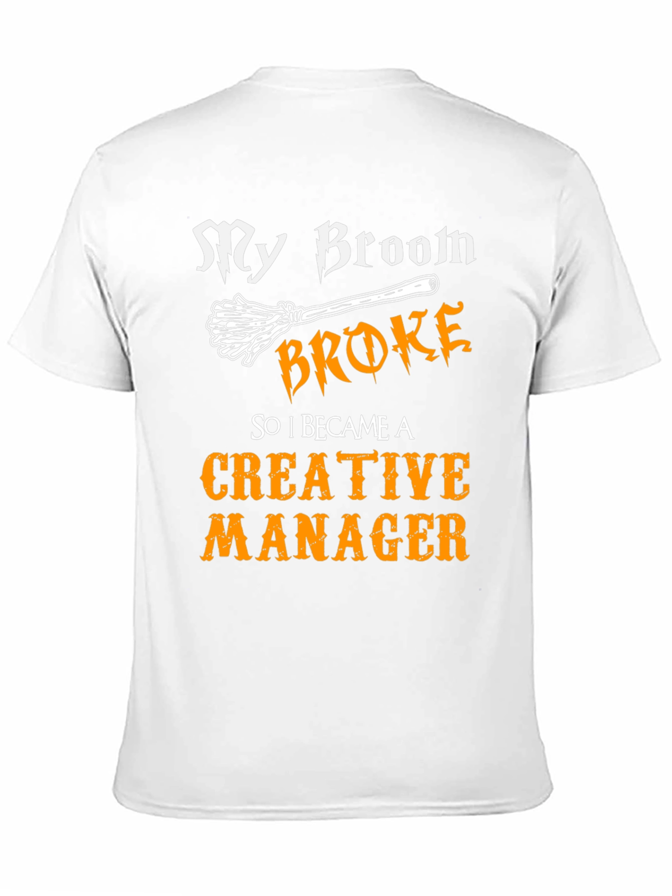 Creative Manager T-Shirt - Funny Halloween Design