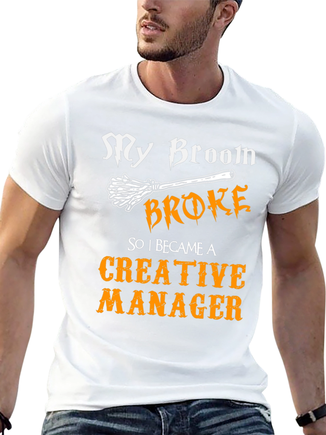 Creative Manager T-Shirt - Funny Halloween Design