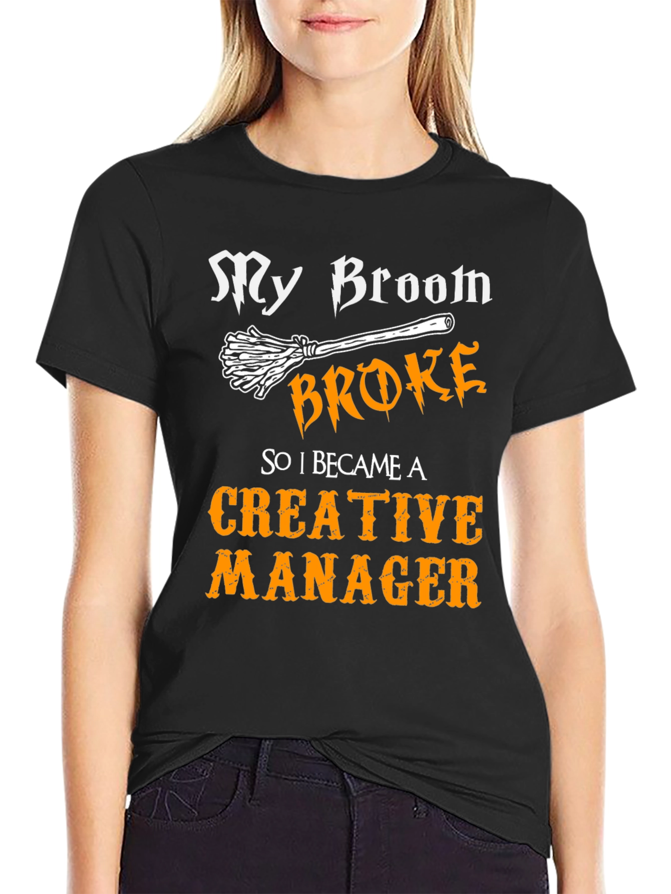 Creative Manager T-Shirt - Funny Halloween Design