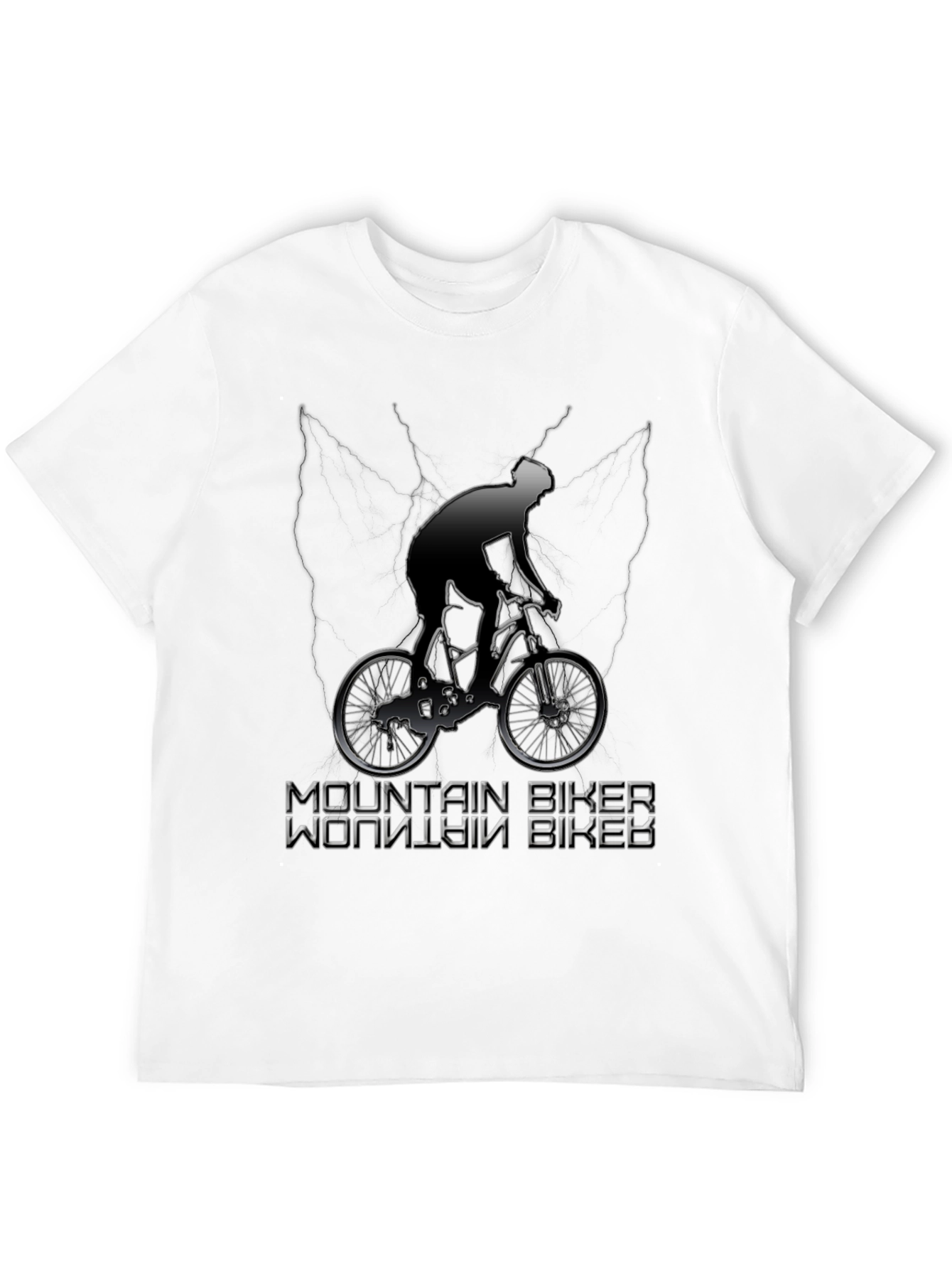 Mountain Biker Graphic T-Shirt