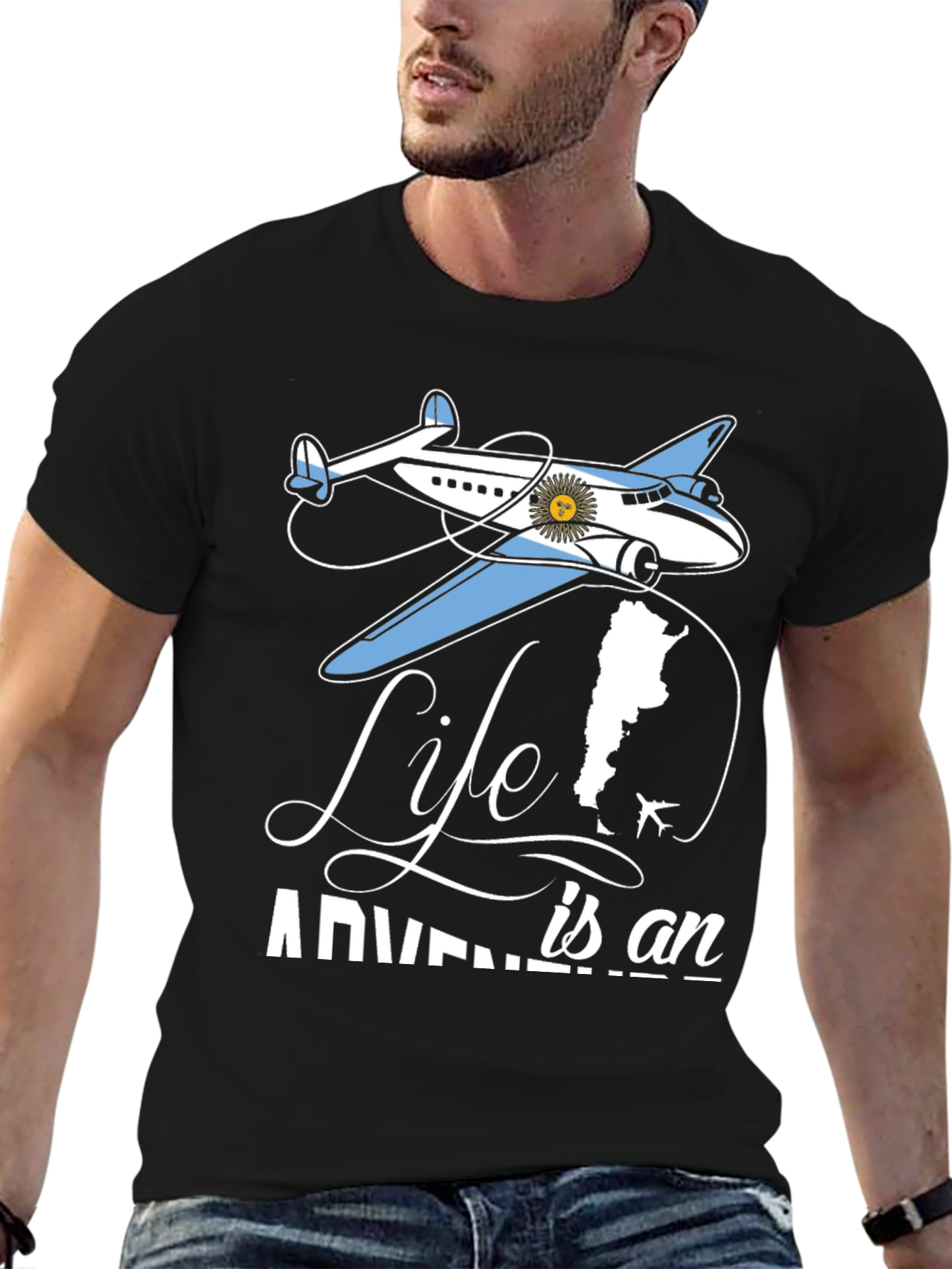 Life is an Adventure Argentina T-Shirt