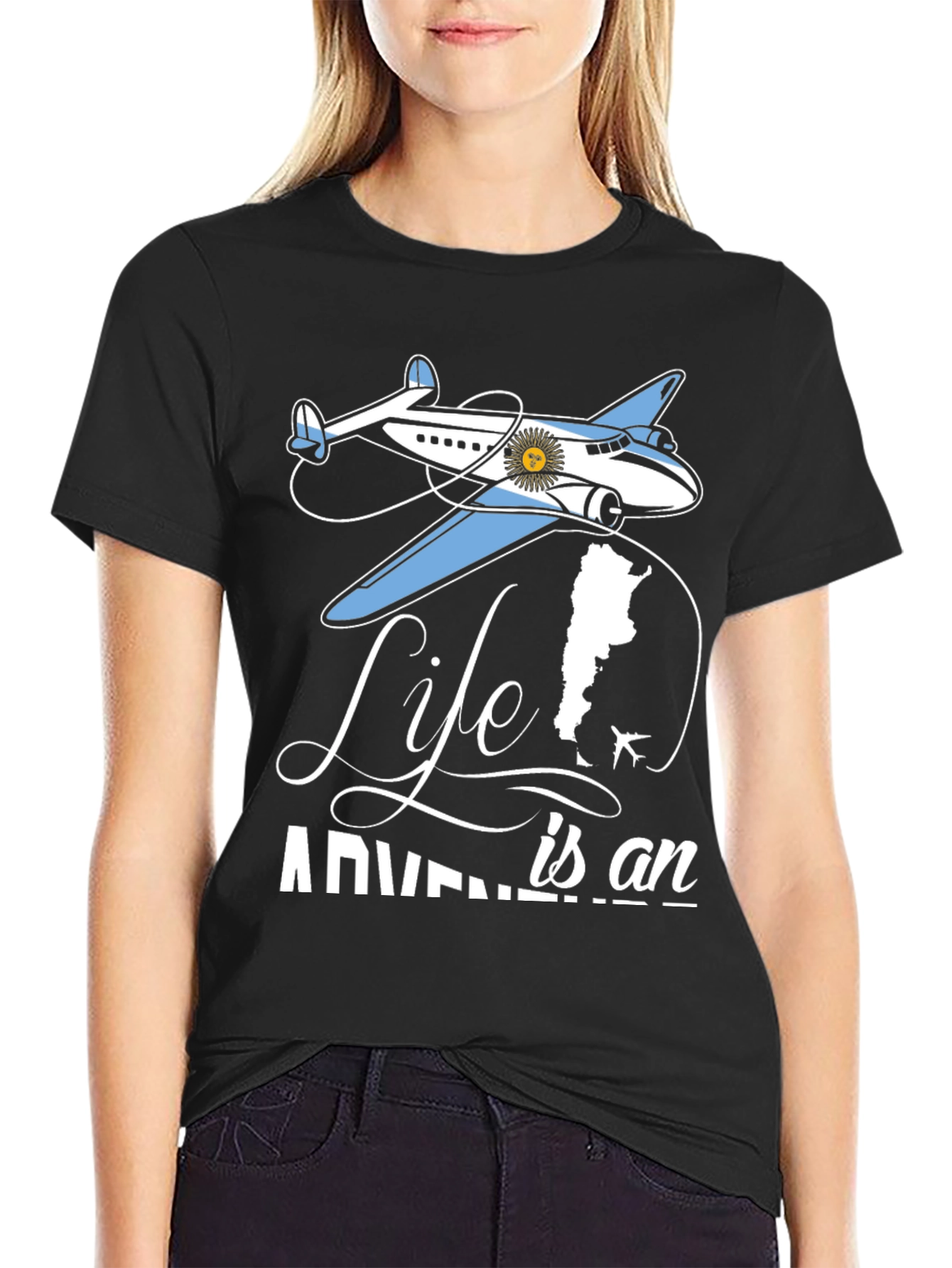 Life is an Adventure Argentina T-Shirt