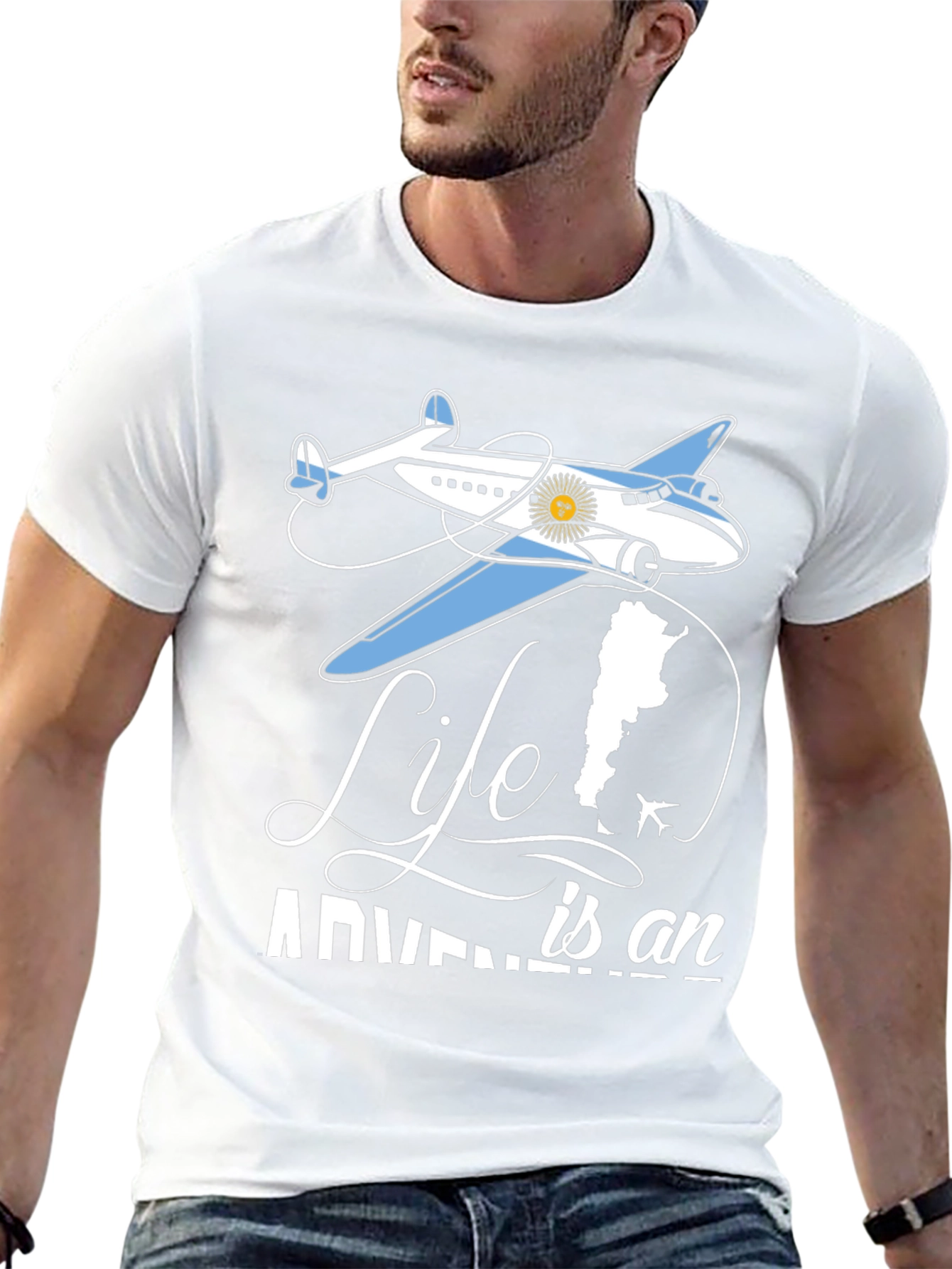 Life is an Adventure Argentina T-Shirt