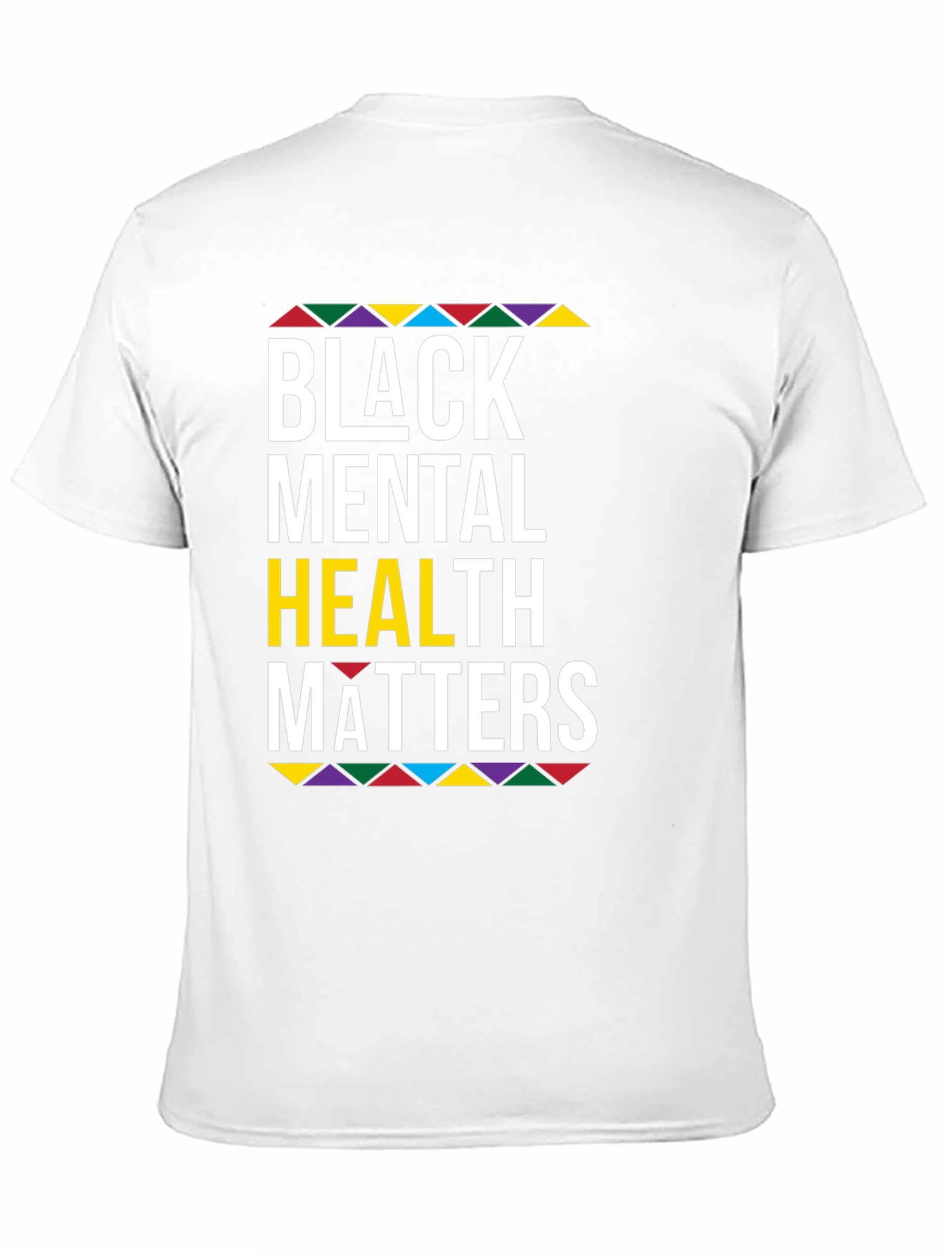 Black Mental Health Matters Graphic T-Shirt