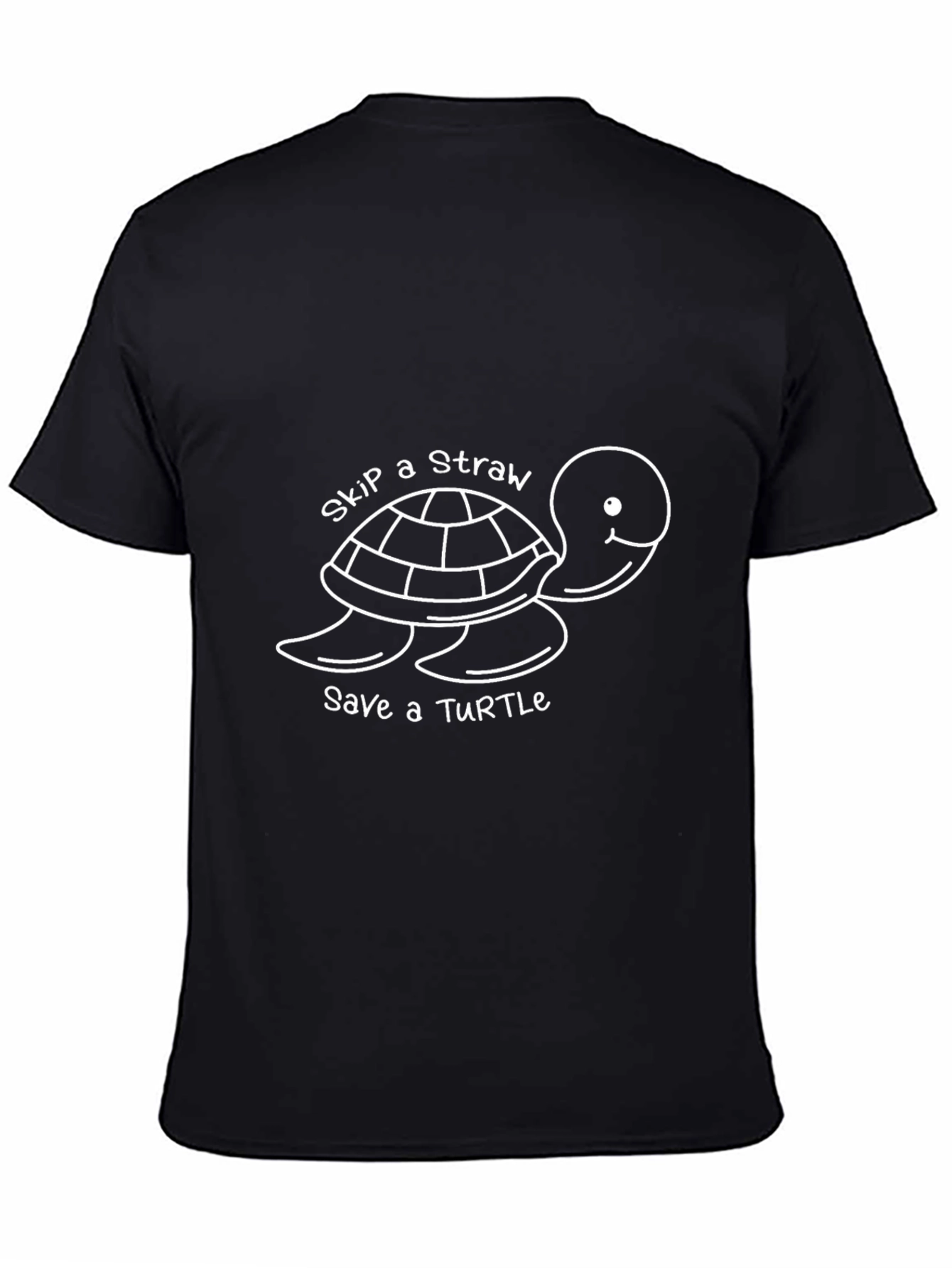 Skip a Straw Save a Turtle T-Shirt