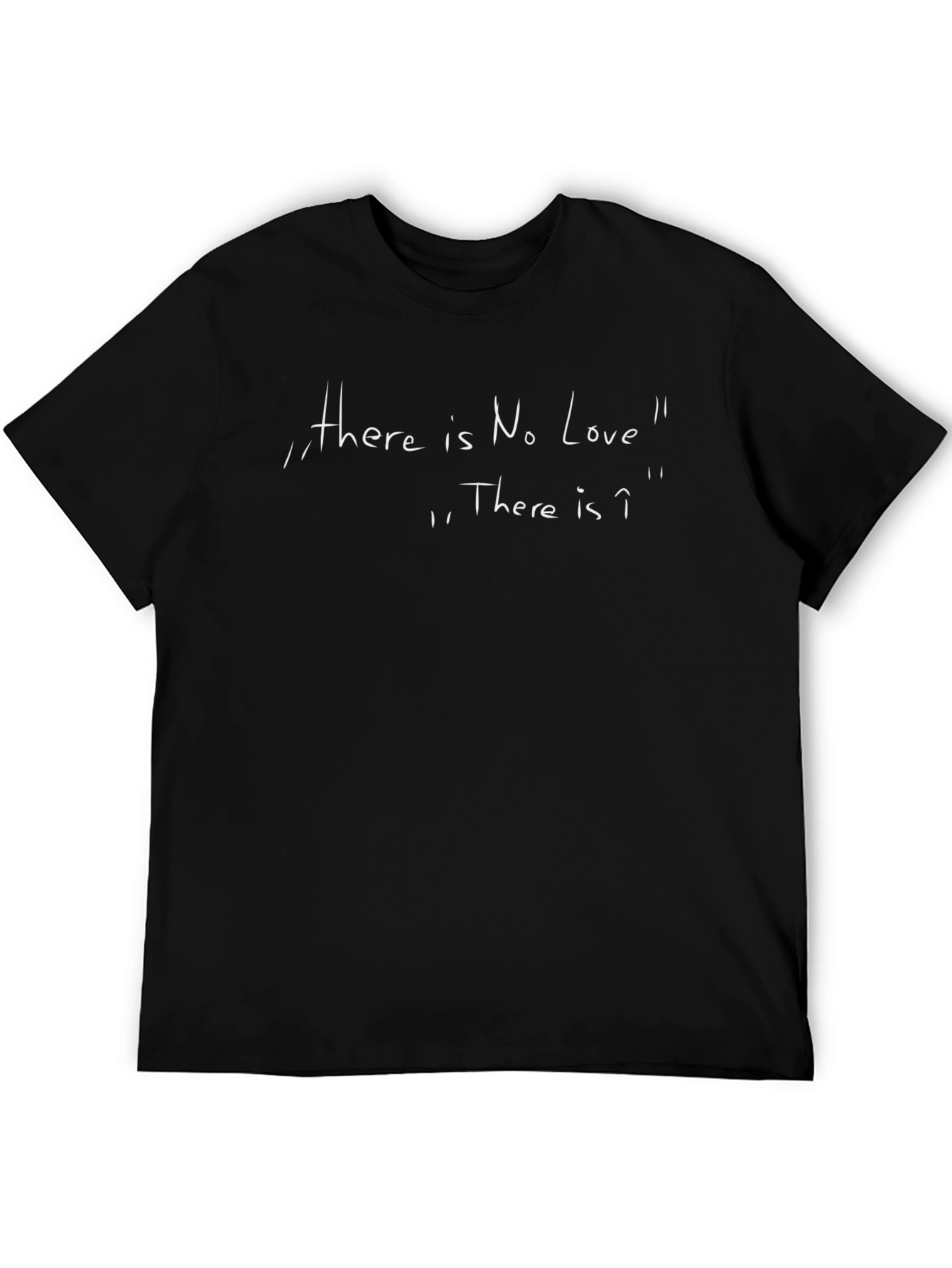 No Love There Is Graphic Print T-Shirt