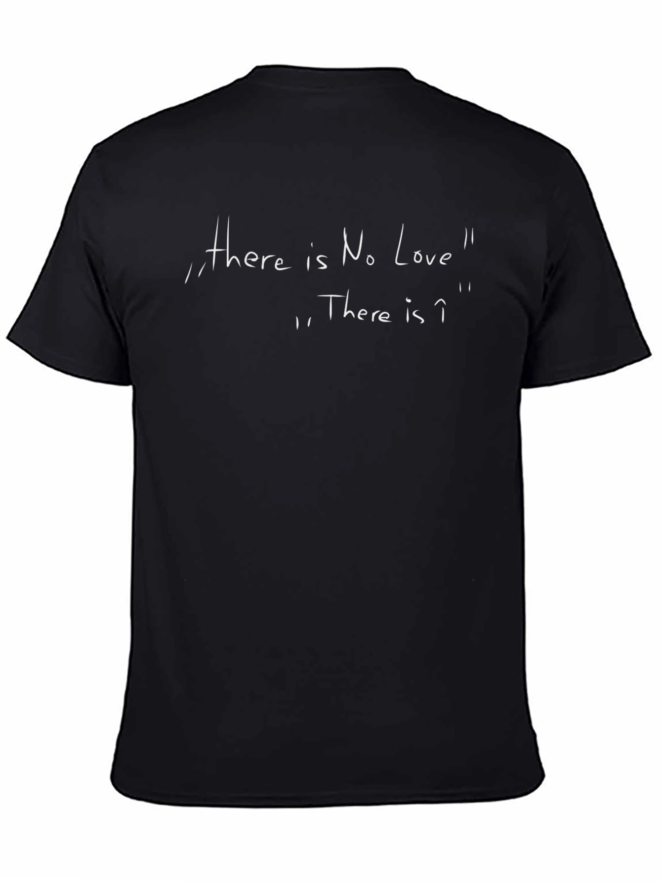 No Love There Is Graphic Print T-Shirt