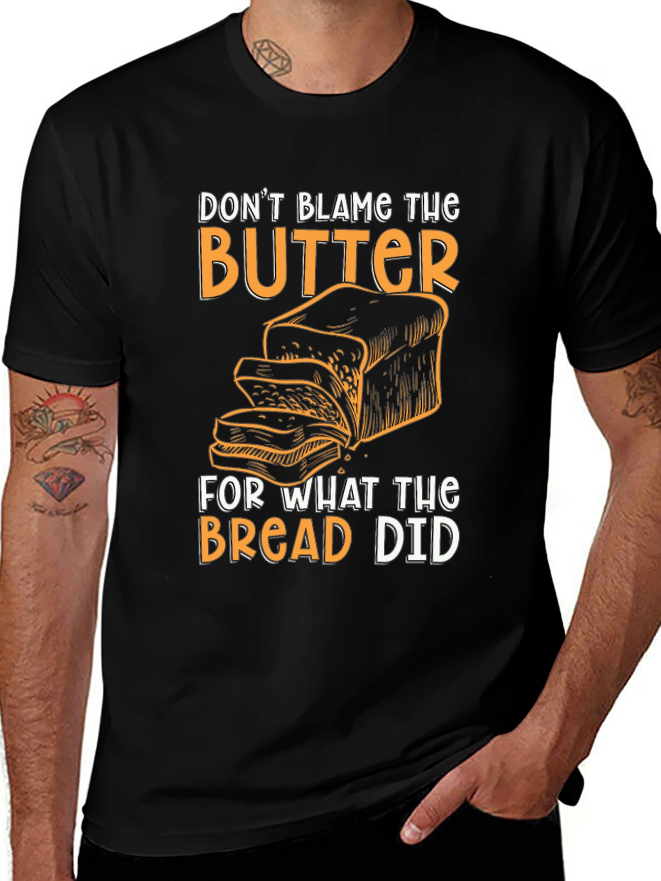 Dont Blame the Butter Graphic T-Shirt