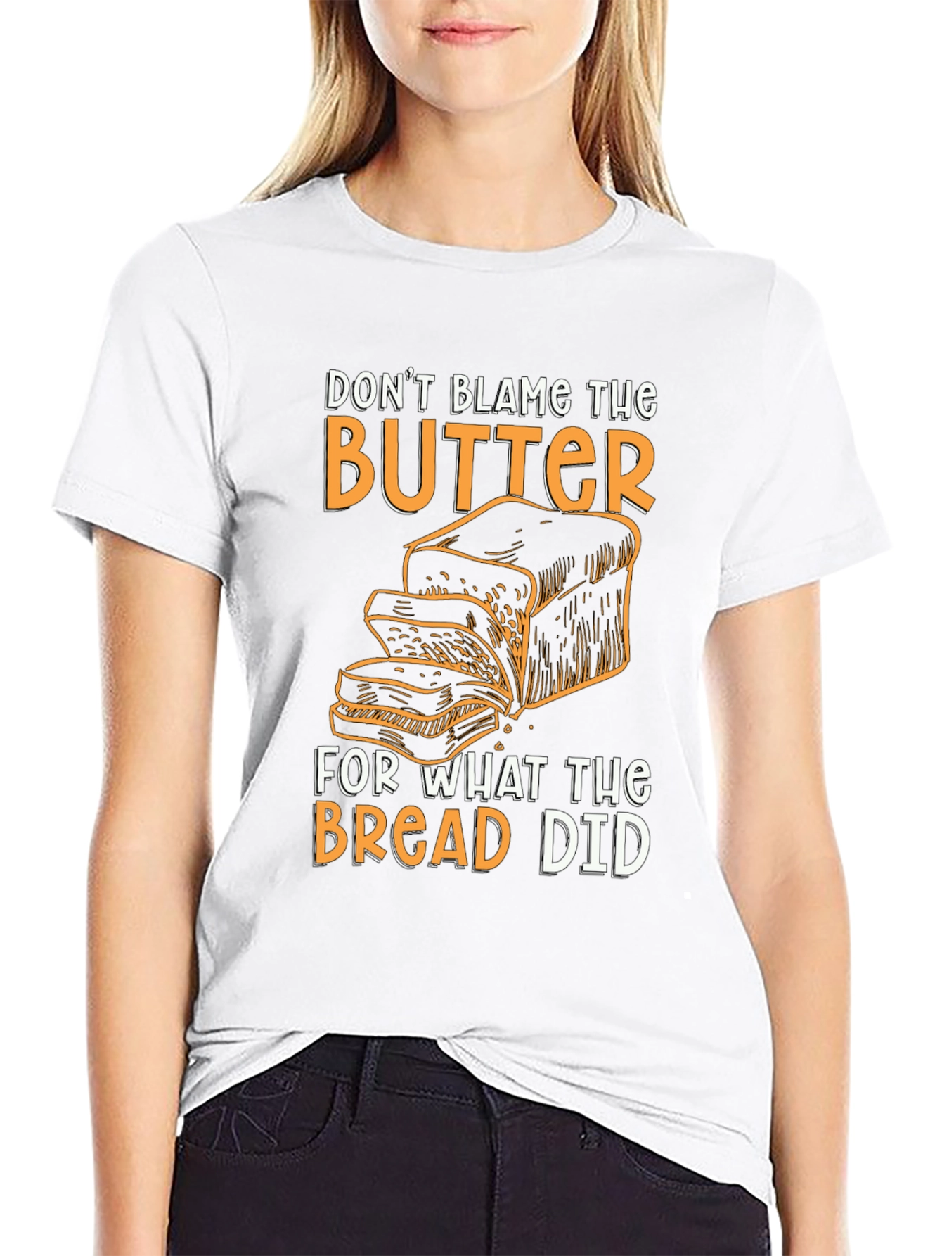 Dont Blame the Butter Graphic T-Shirt